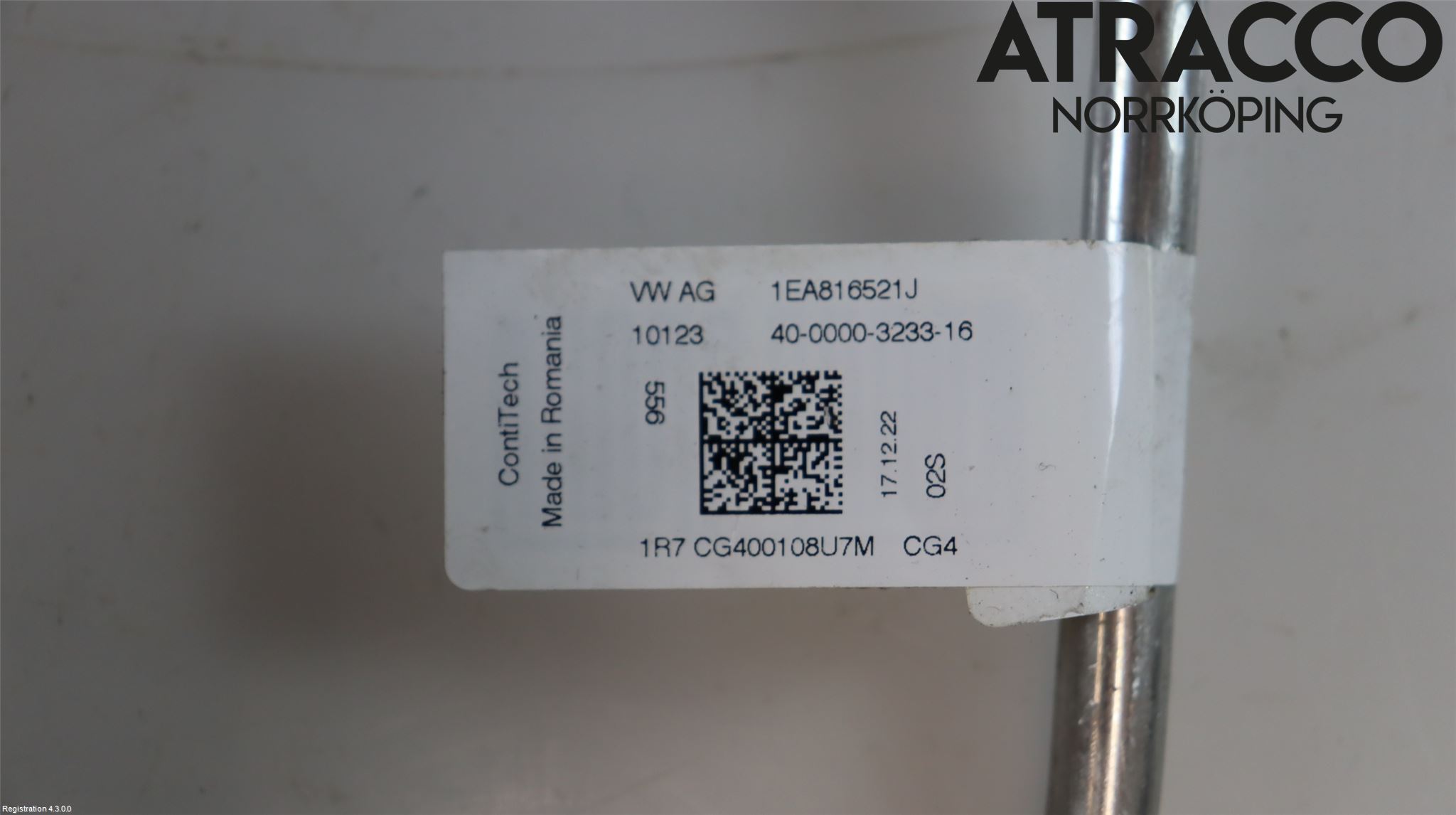 Cupra BORN 22- Ac Slang-Rör