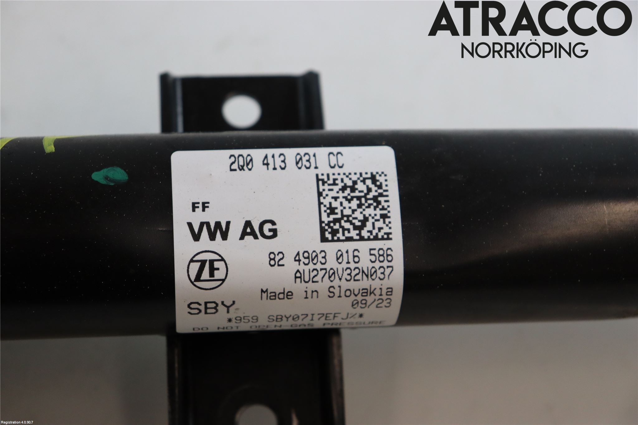 Audi A1 19- Fjäderben Fram Vänster