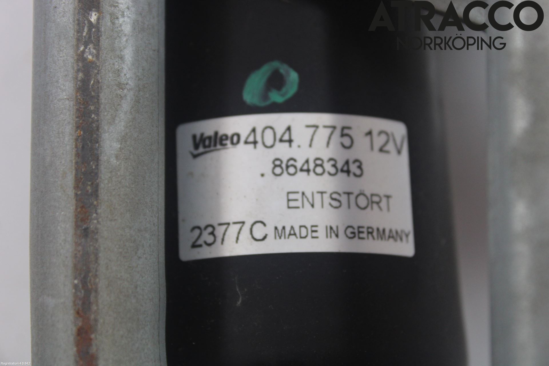 Volvo V70 05-08 Torkarmekanism Vindruta