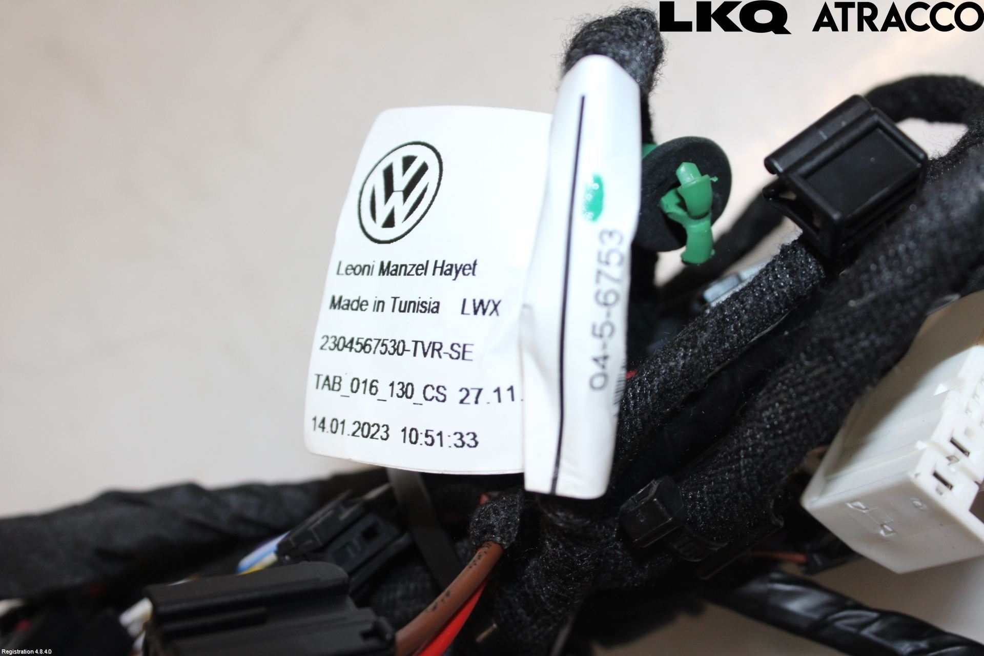 Volkswagen VW ID.4 21- Kabelhärva