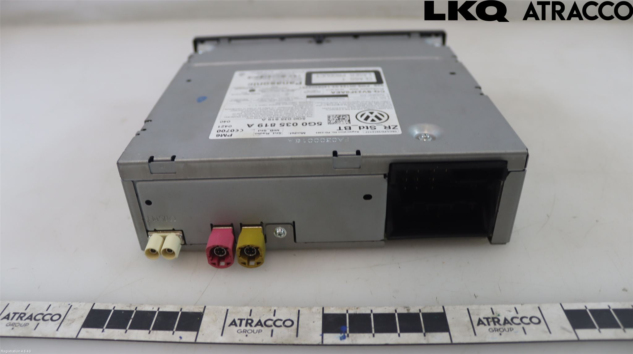 Volkswagen VW GOLF / E-GOLF VII 13-20 Cd Radio - Multimediapanel