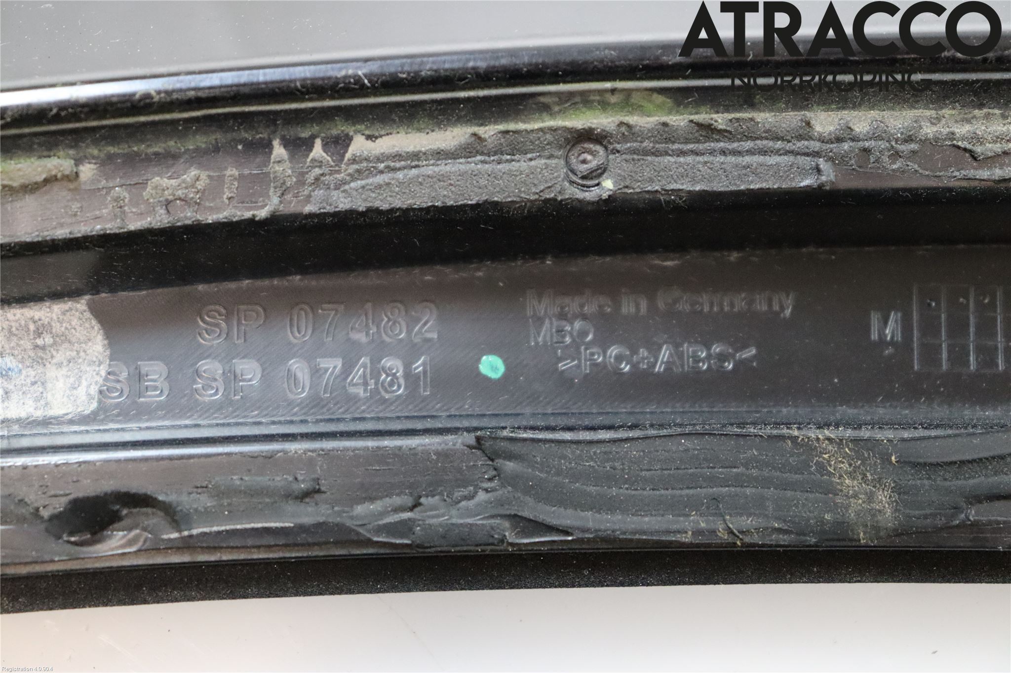 Volkswagen VW PASSAT 15-19 Spoiler Baklucka