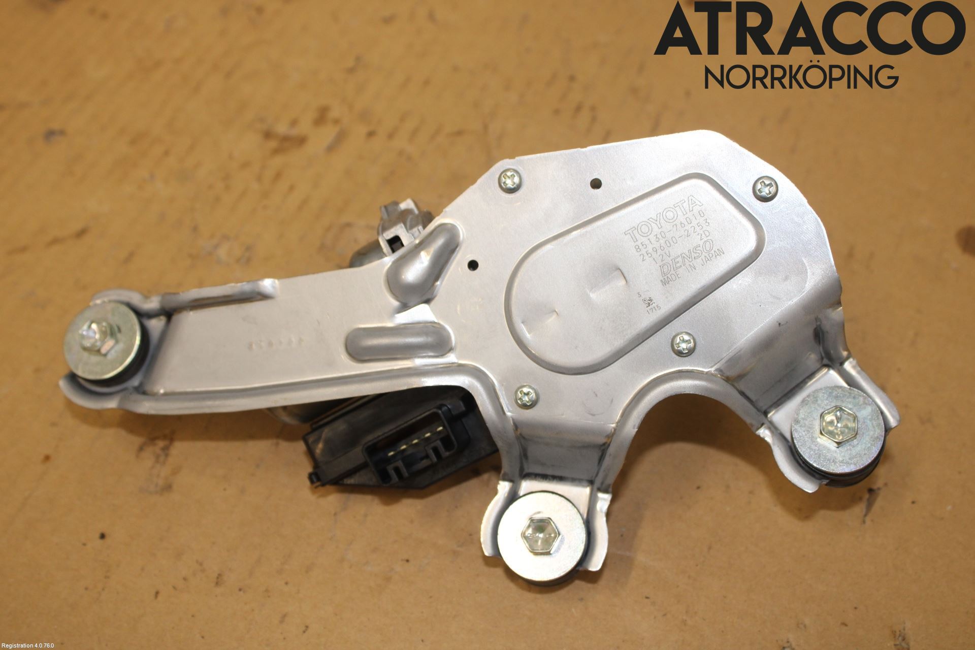 Lexus CT 200h Torkarmotor Baklucka