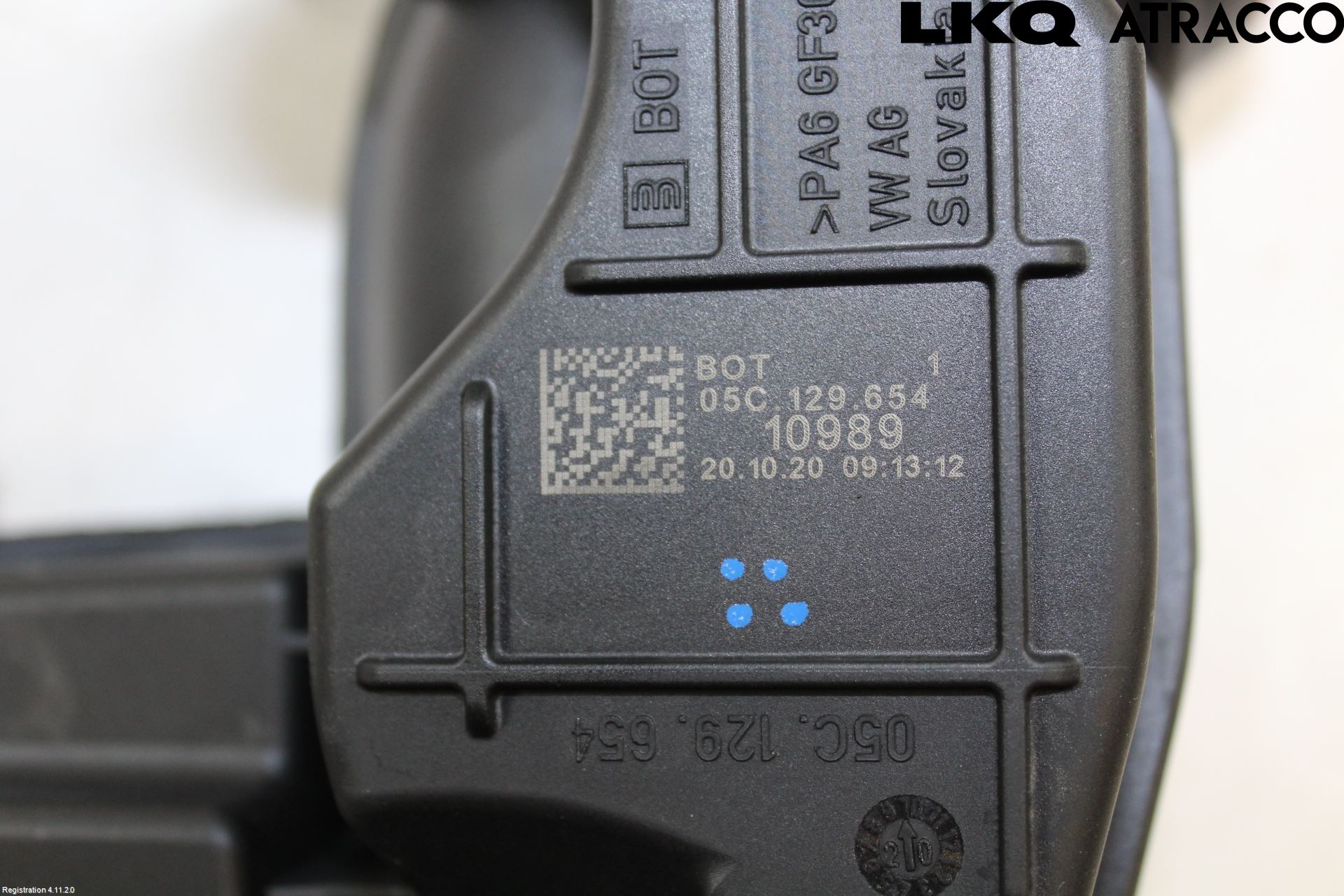 Seat ARONA Grenrör Insug