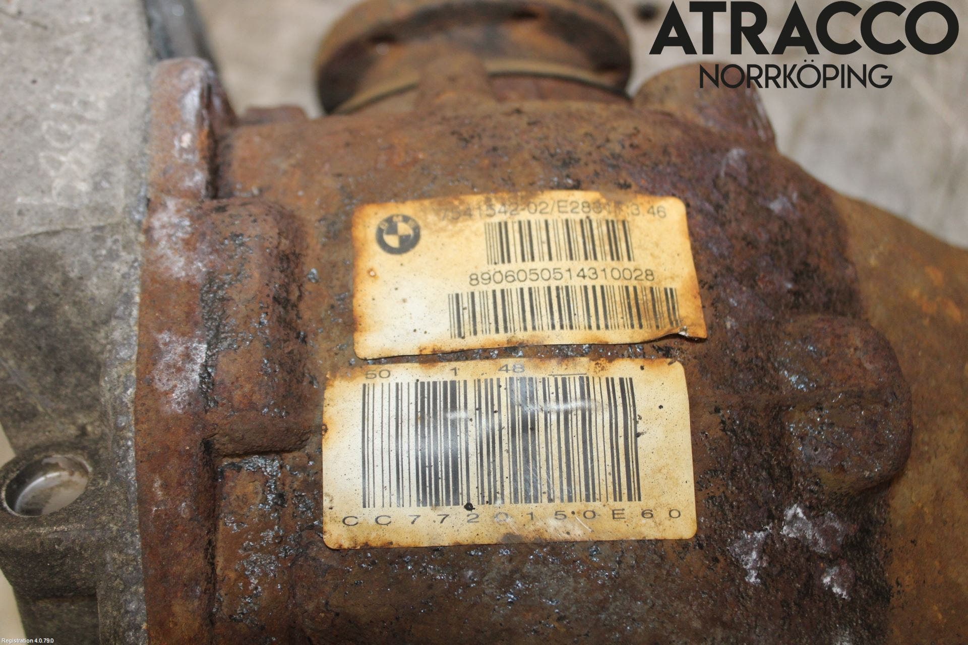 BMW 5 E60/61 Sed/Tou 02-10 Bakväxel-Diff