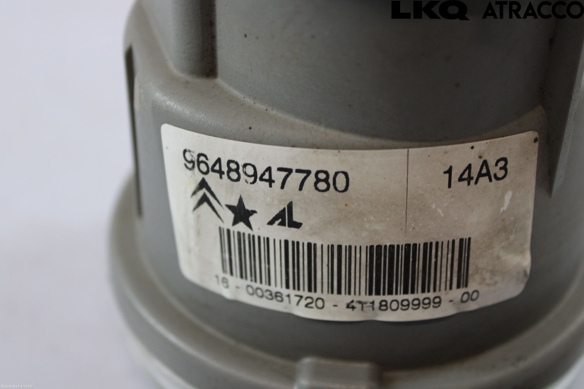 Citroen C3 -04 Dimljus-Varselljus Fram