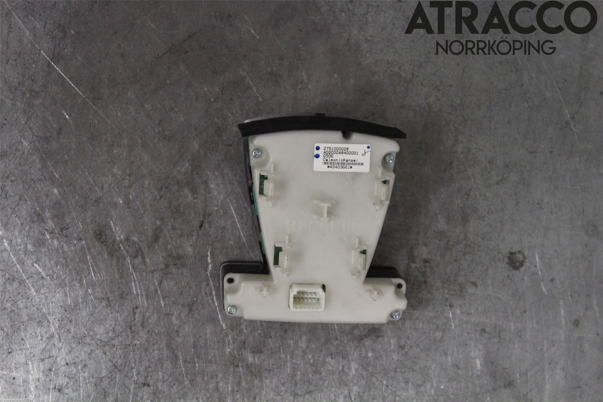 Renault LAGUNA III 08-10 Värmereglage