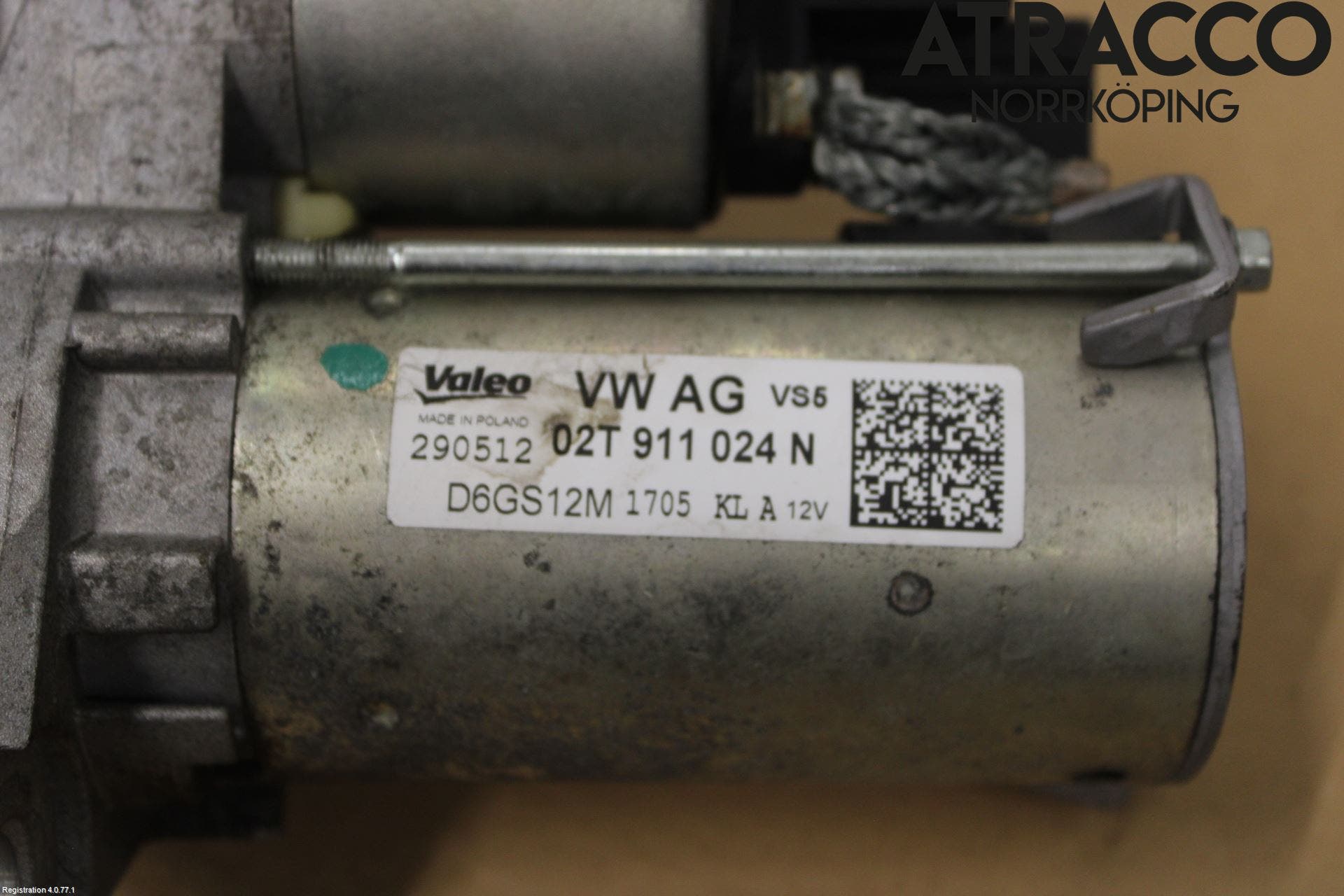 Skoda FABIA 07-14 Startmotor