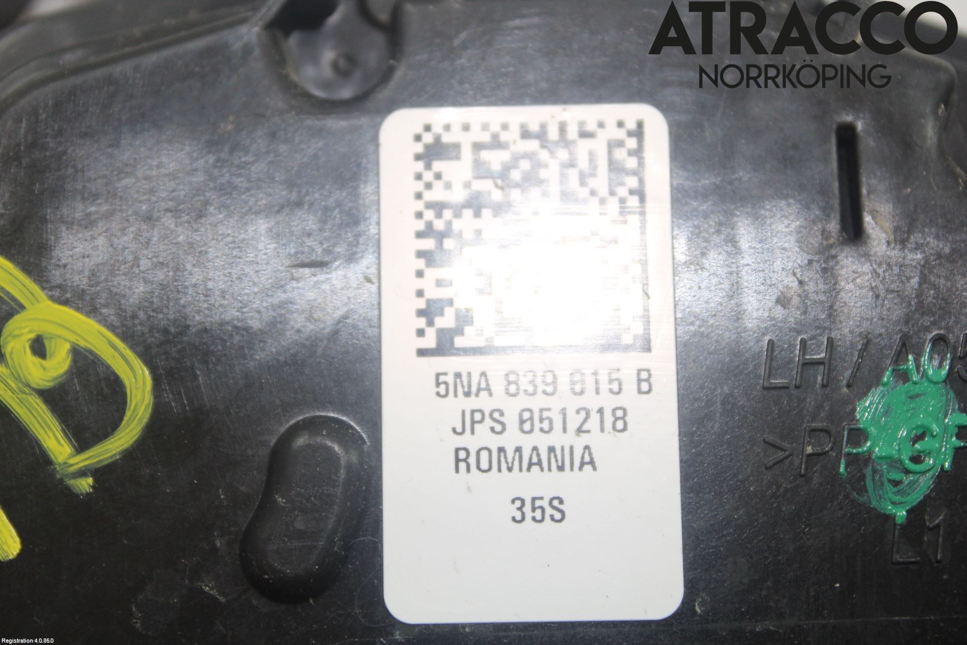 Seat TARRACO 19- Låskista-Dörrlås