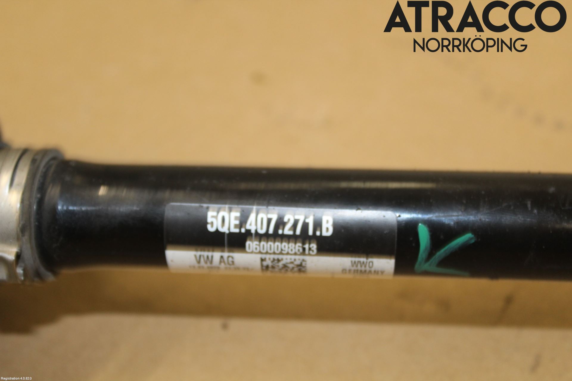 Volkswagen VW GOLF / E-GOLF VII 13-20 Drivaxel Fram Vänster