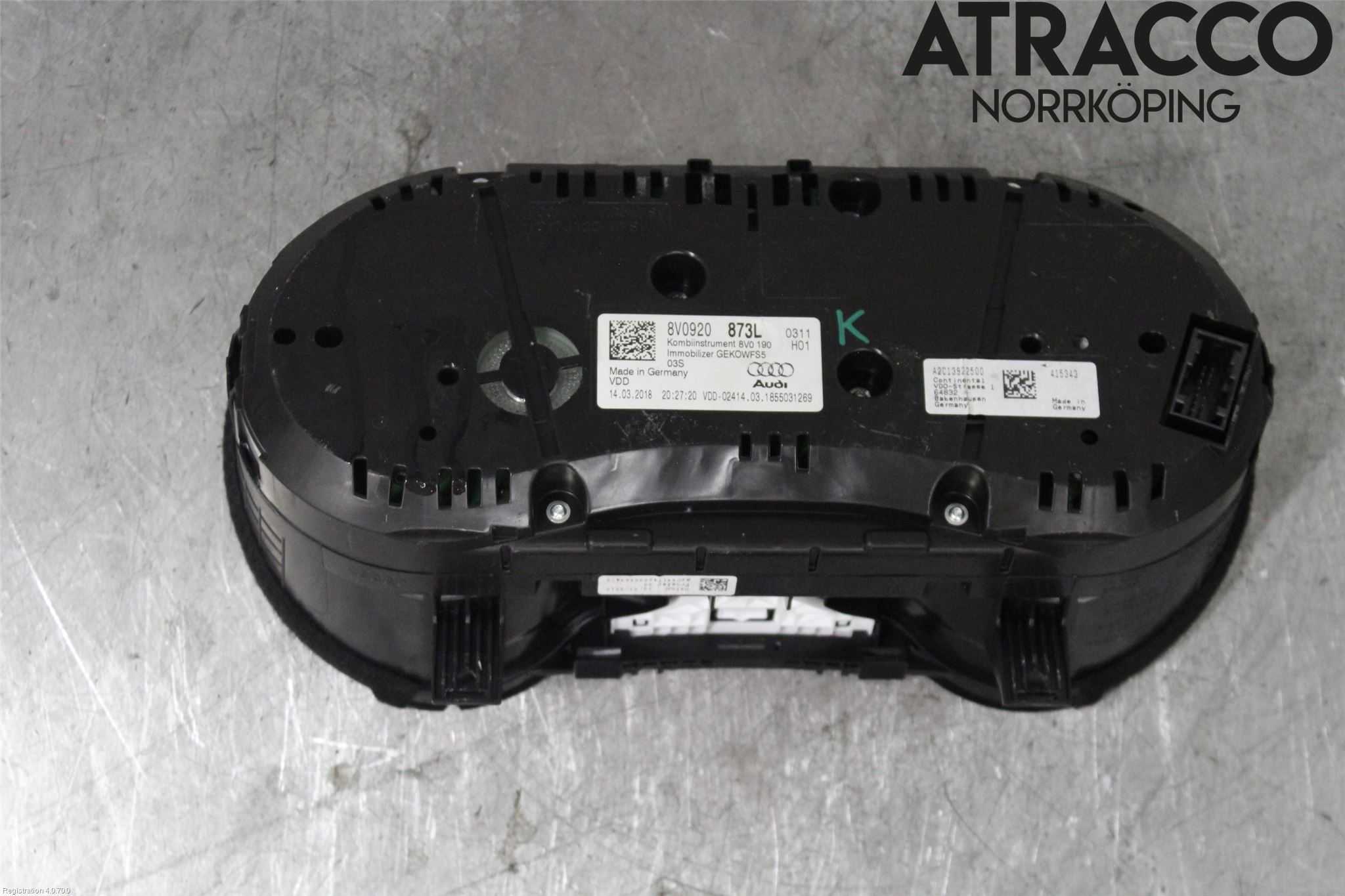 Audi A3/S3 8V 13-20 Instrument Komb