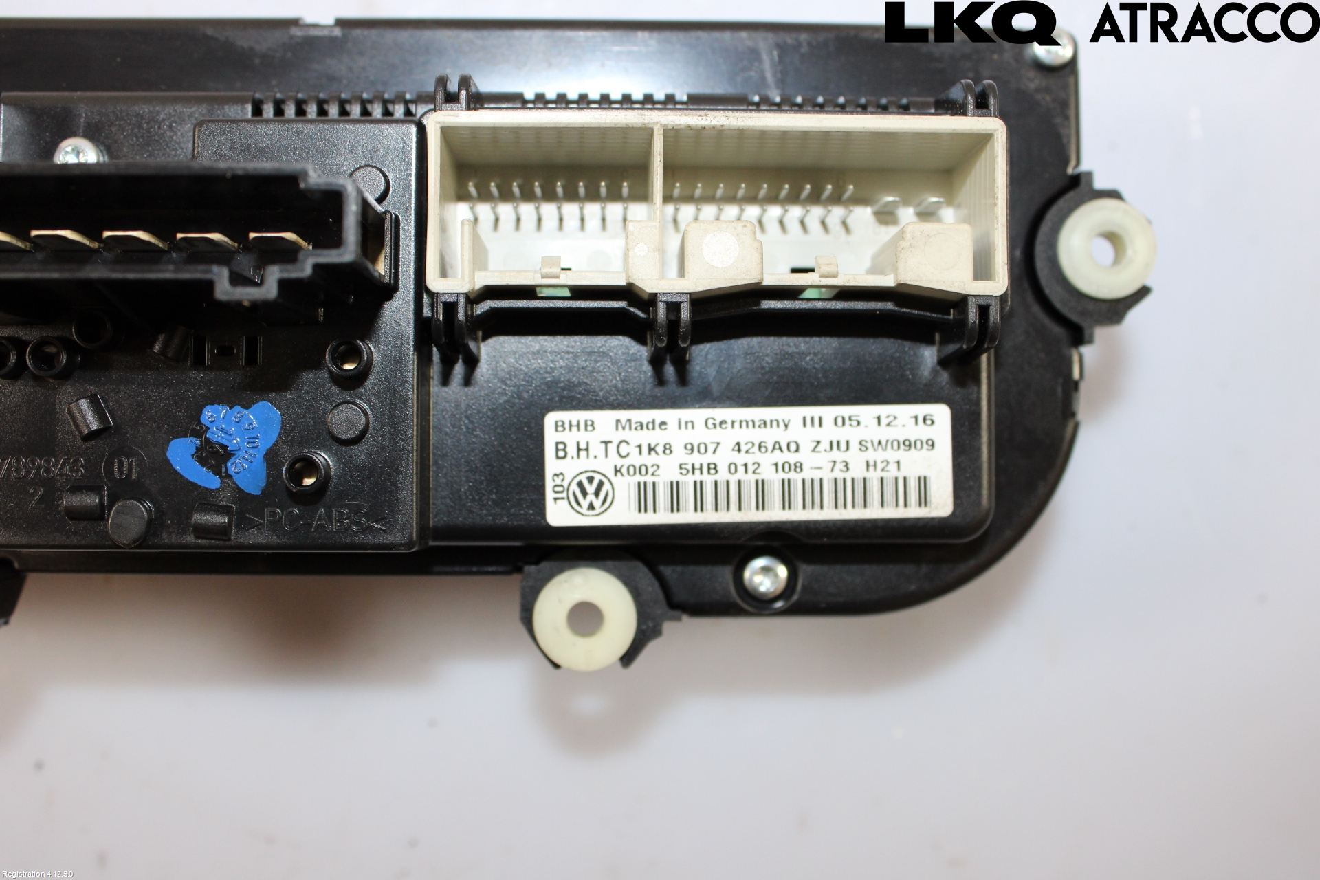 Volkswagen VW CADDY 16-20 Värmereglage