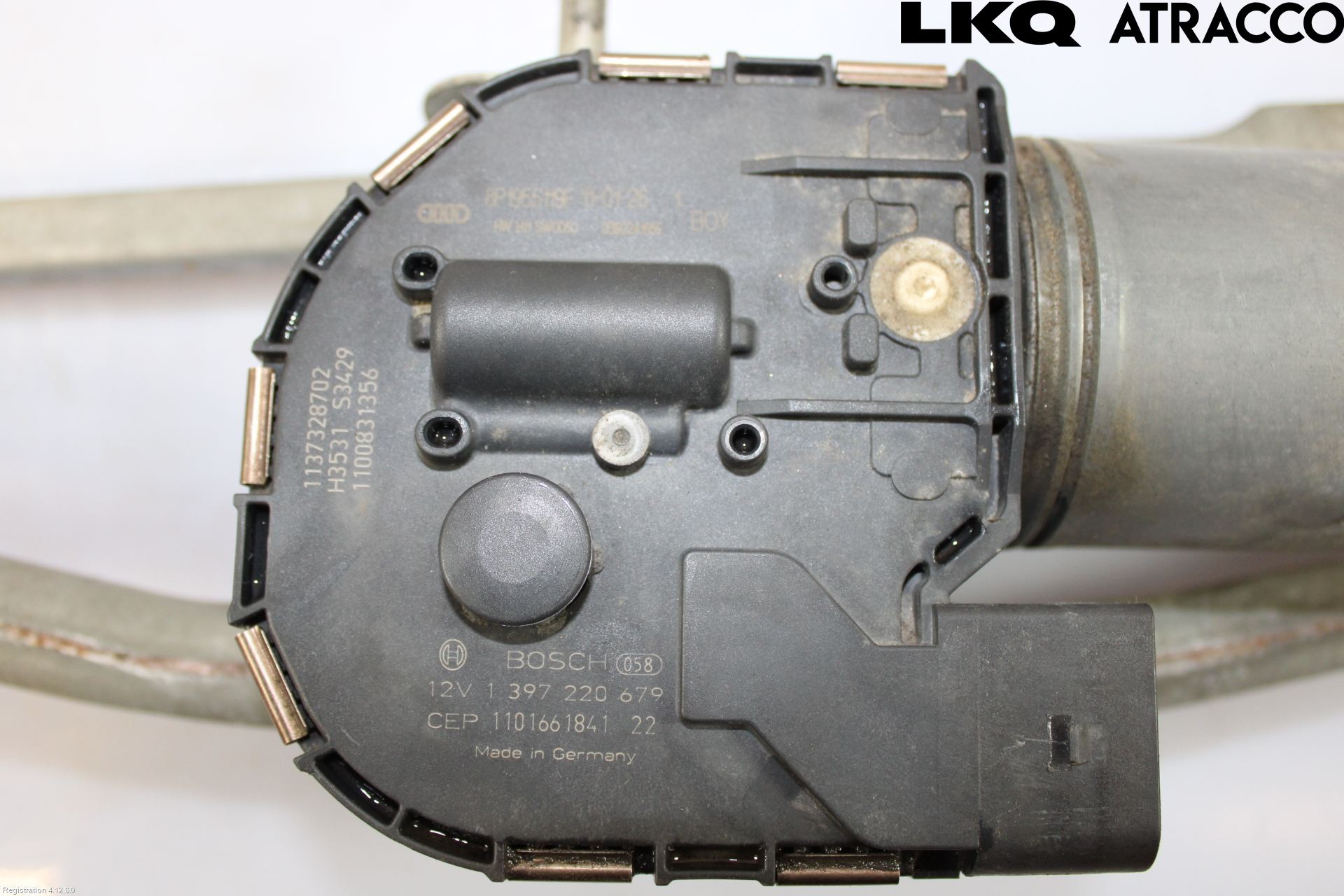 Audi A3/S3 05-13 Torkarmekanism Vindruta