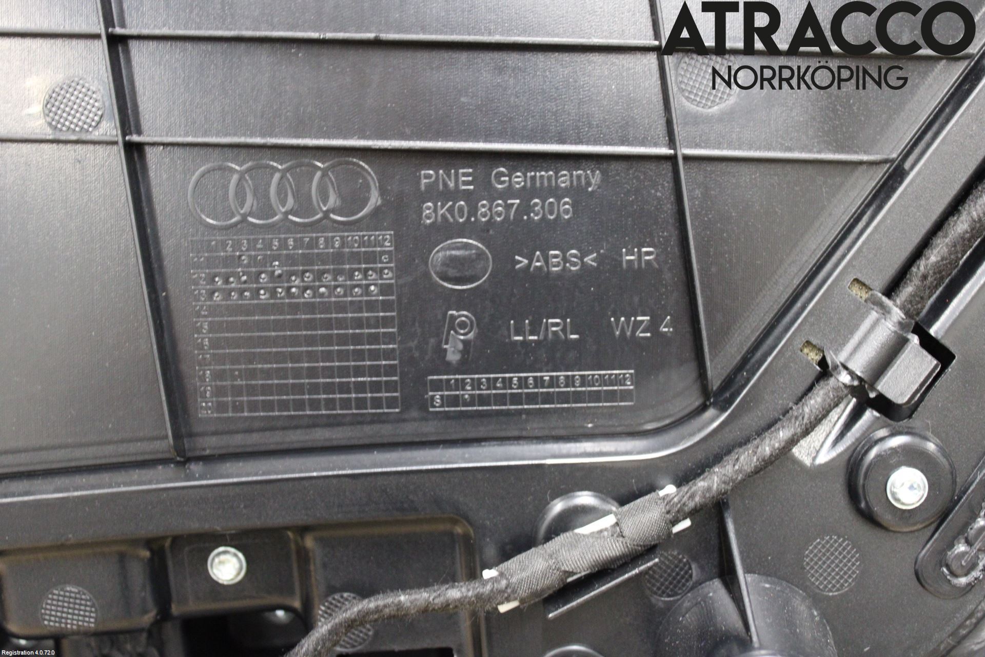 Audi A4 ALLROAD 09-16 Dörrklädsel Hö