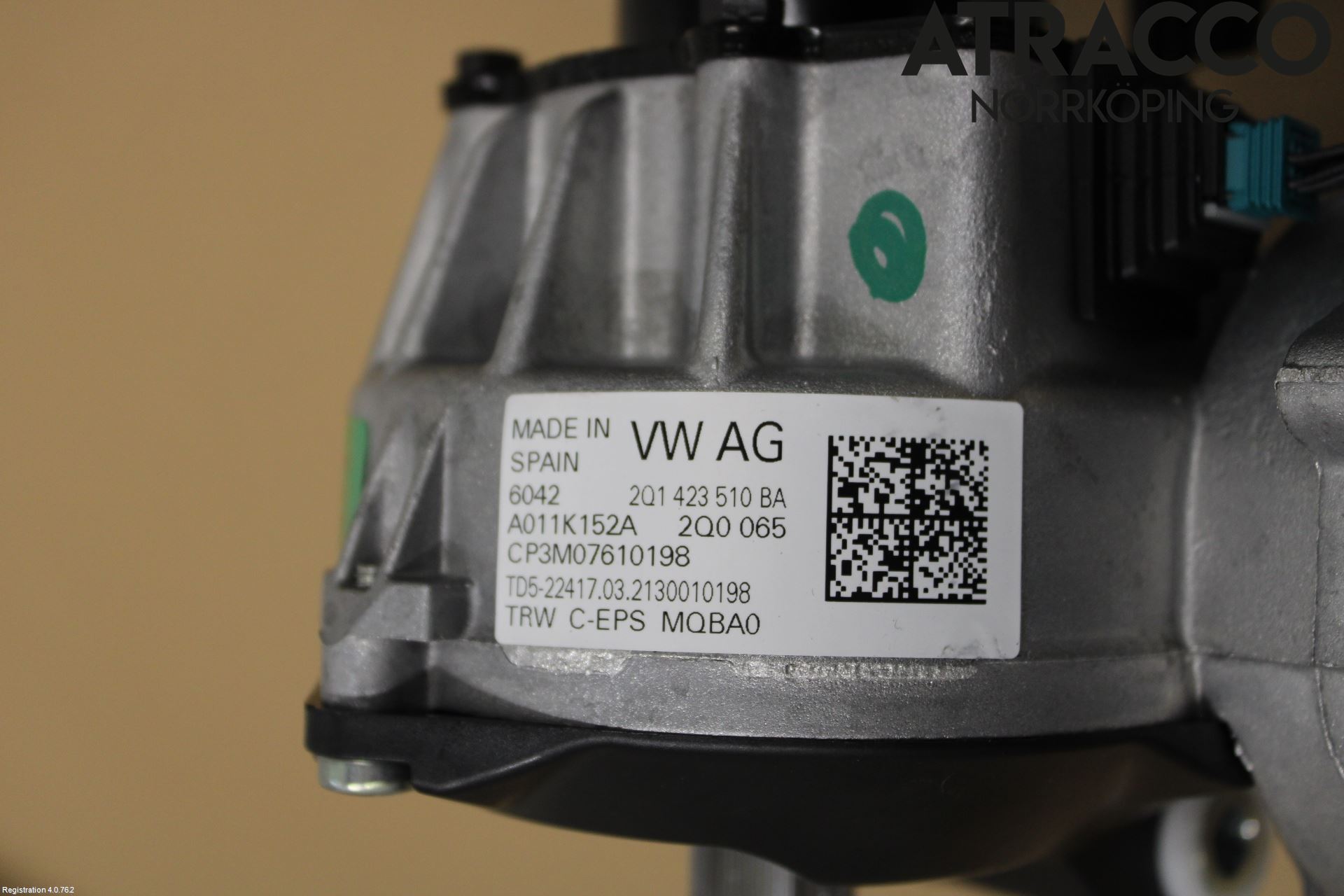 Volkswagen VW T-CROSS 19- Rattaxelagg Med Inb Servo