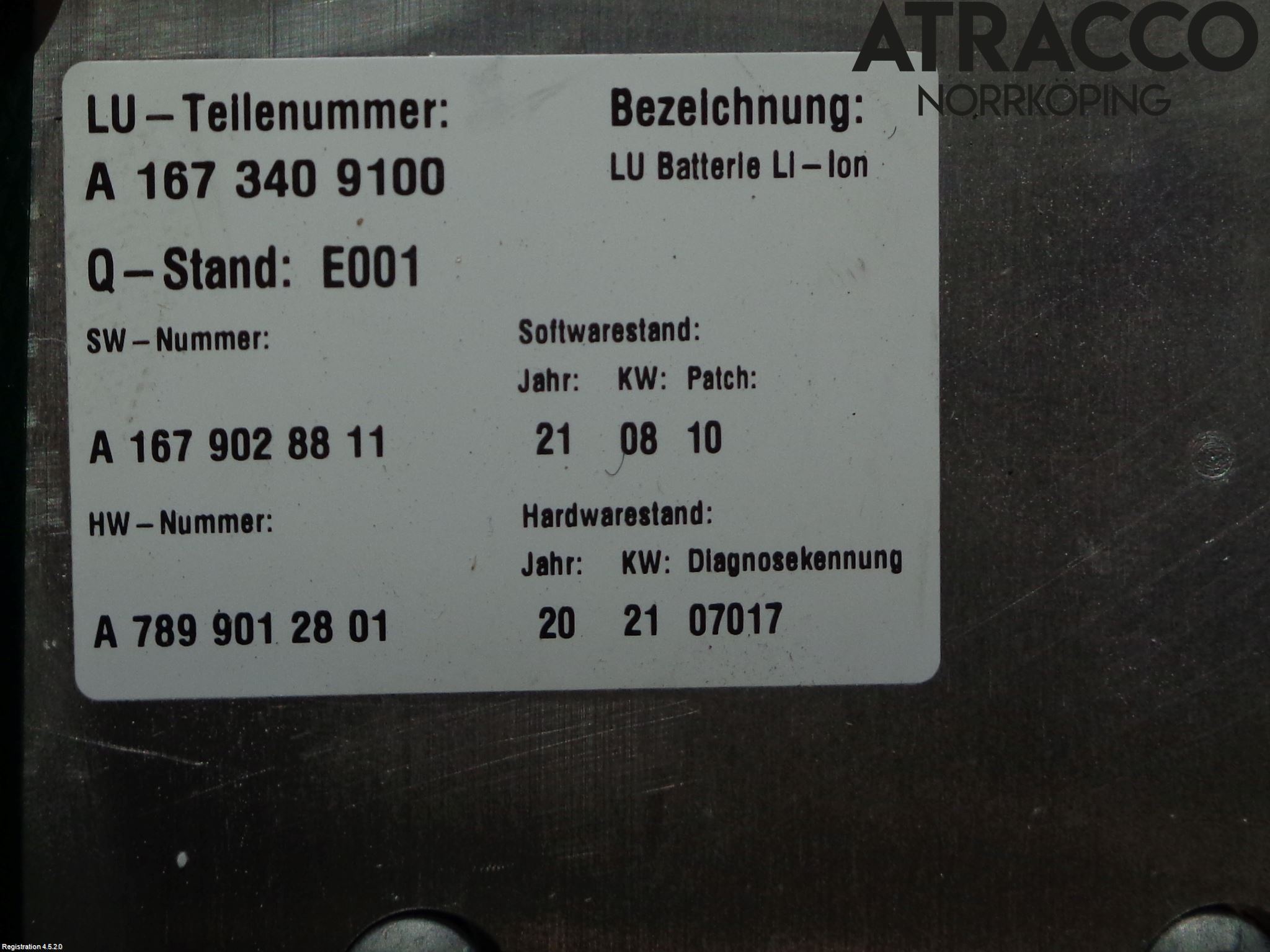Mercedes-Benz MB GLE-KLASS (W167/V167/C167) 19- Batteri Högspänning