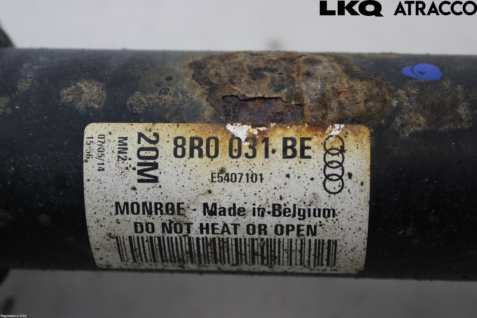 Audi Q5 09-16 Fjäderben Fram Höger