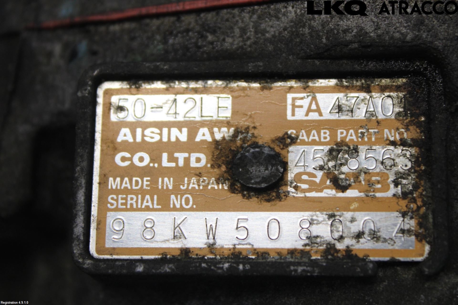 Saab 9-5 -05 Växellåda Automat