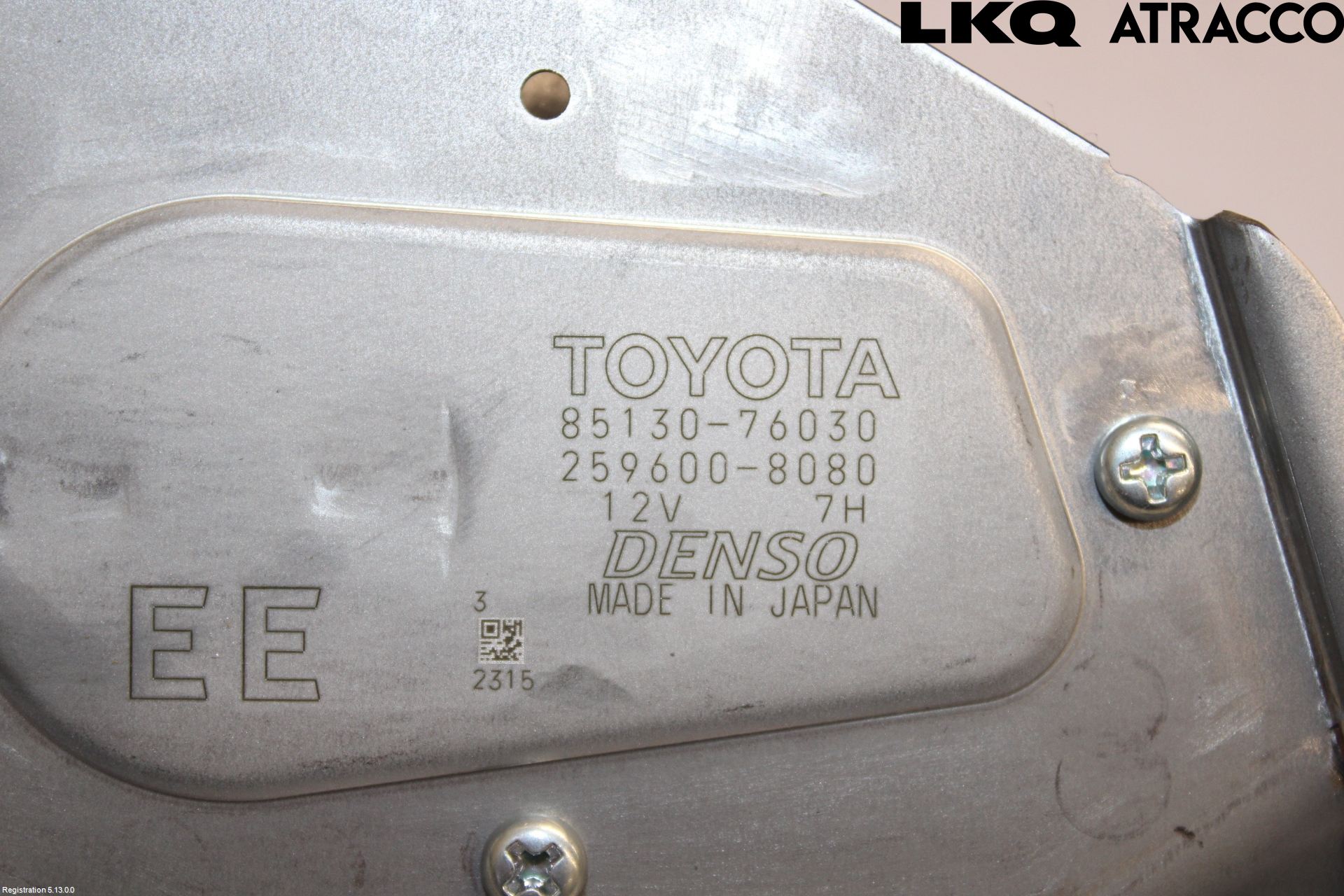 Lexus UX/300e 19- Torkarmotor Baklucka