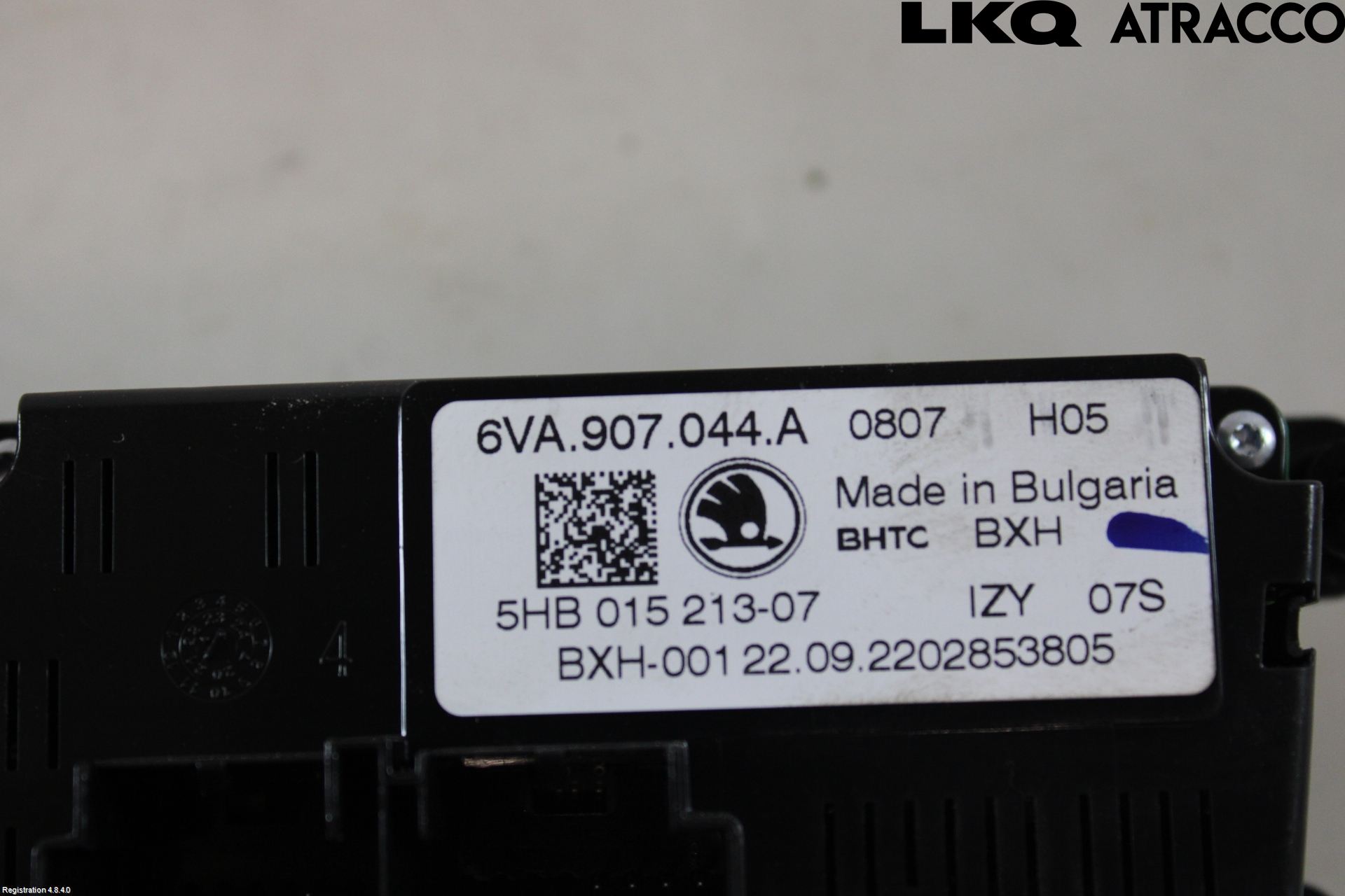 Skoda FABIA 22- Värmereglage