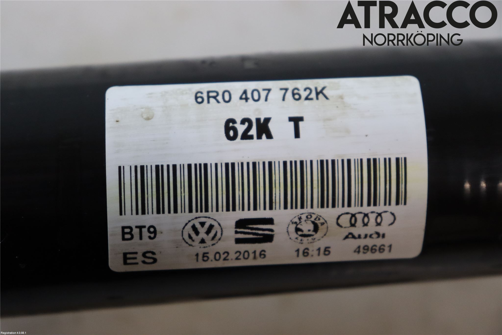 Seat IBIZA IV 08-16 Drivaxel Fram Höger