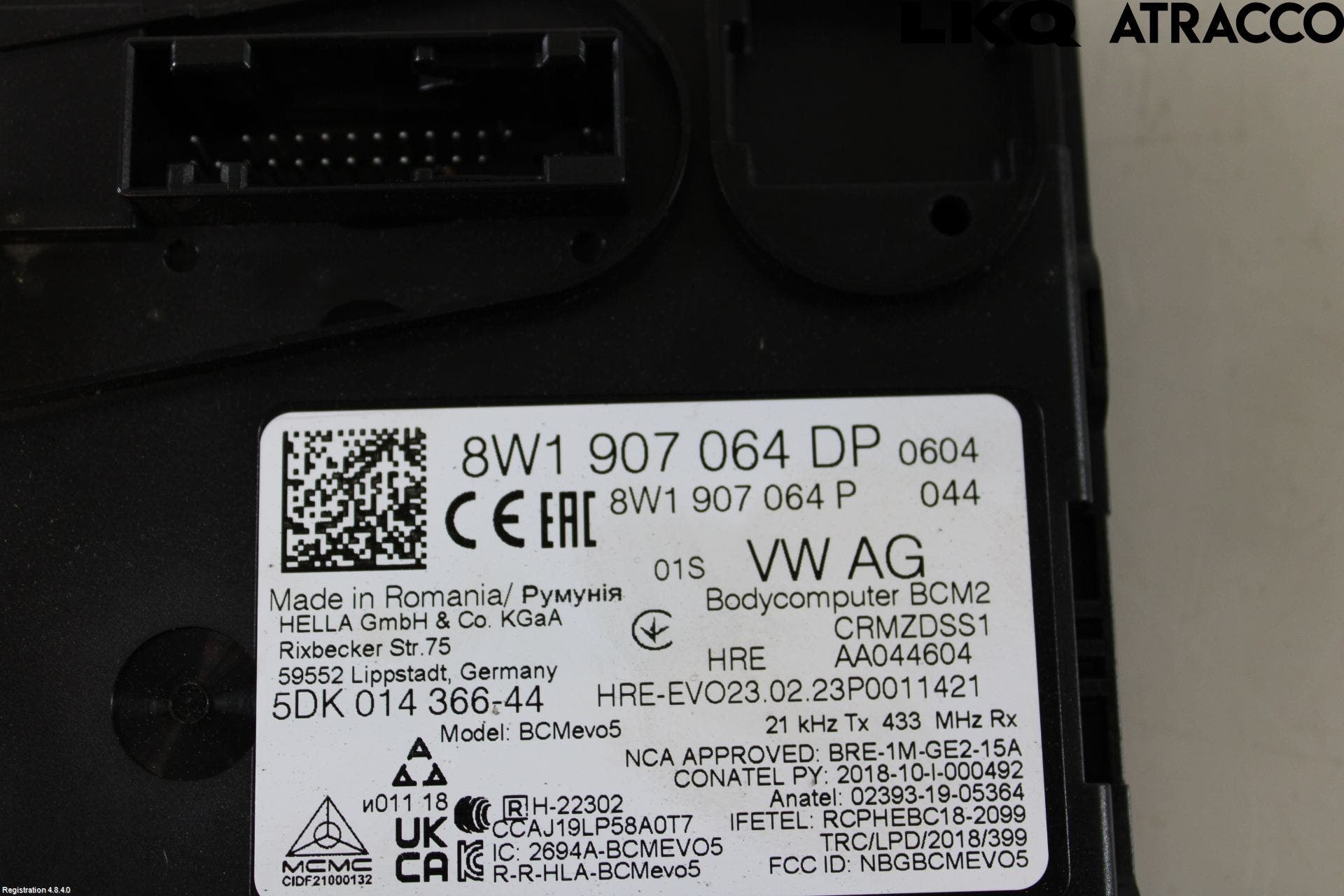 Audi A4/S4 B9 20- Komfort Styrdon