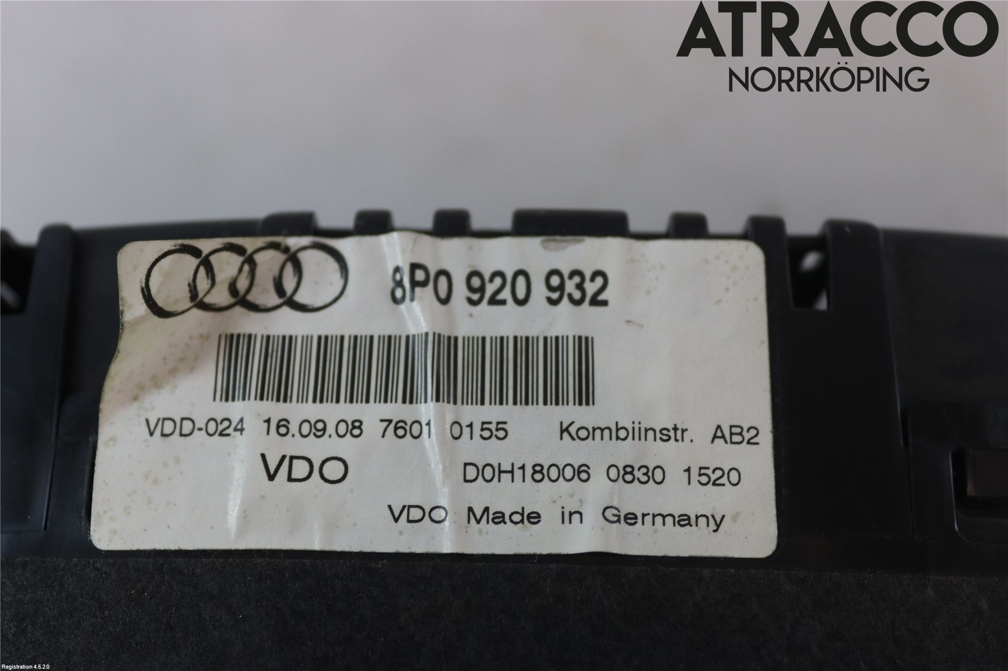 Audi A3/S3 05-13 Instrument Komb