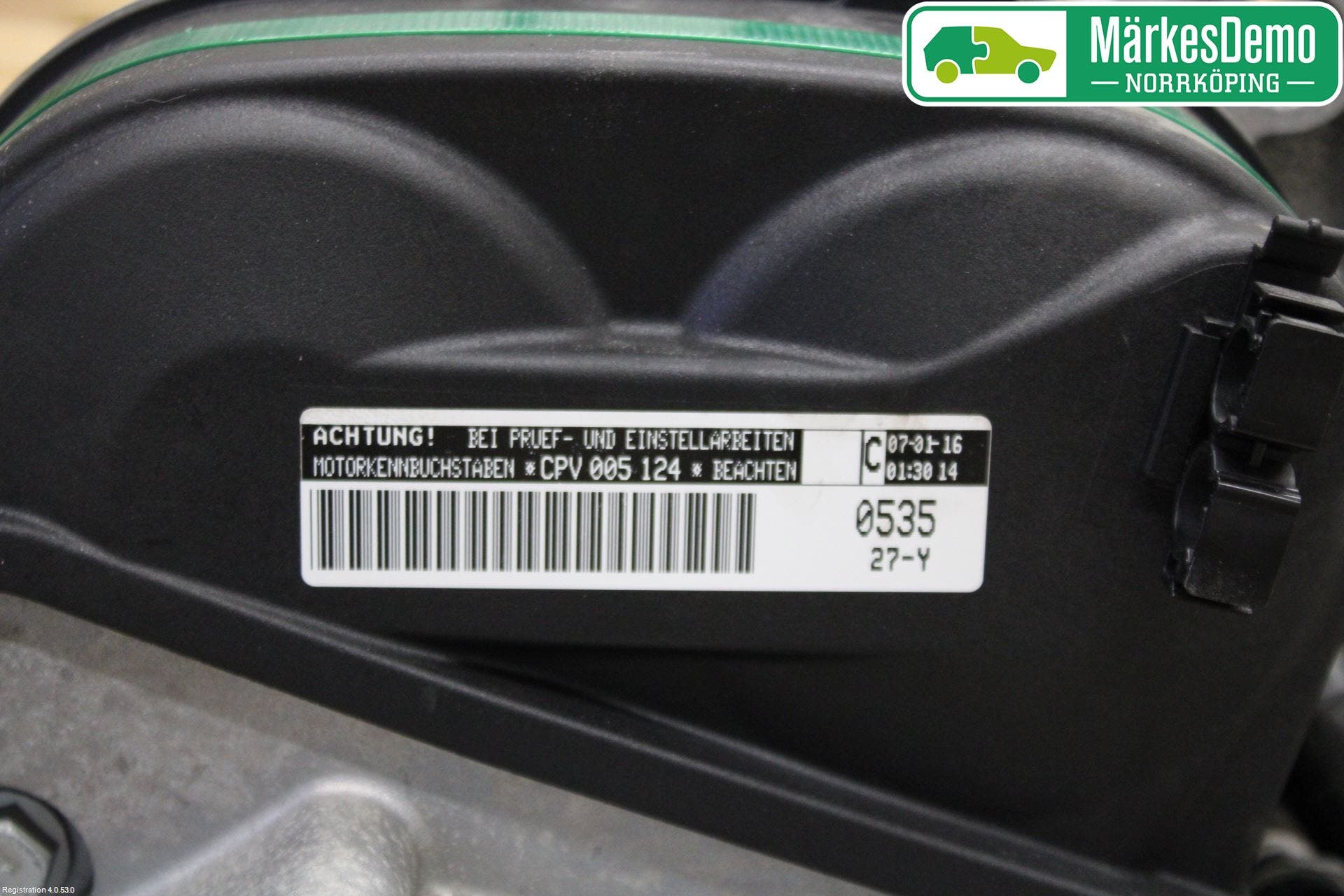 Volkswagen VW GOLF / E-GOLF VII 13-20 Motor Bensin