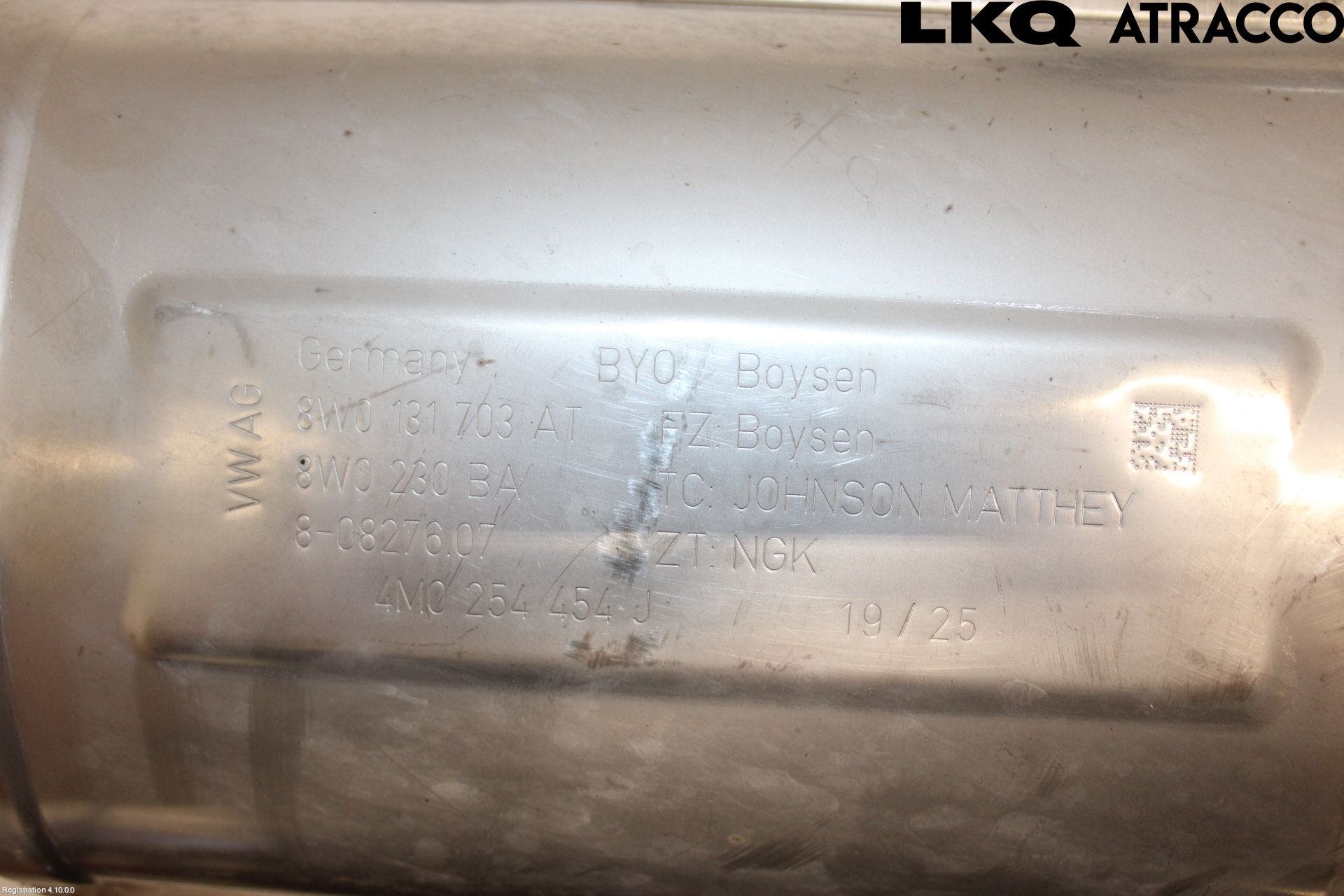 Volkswagen VW TOUAREG CR 18- Katalysator