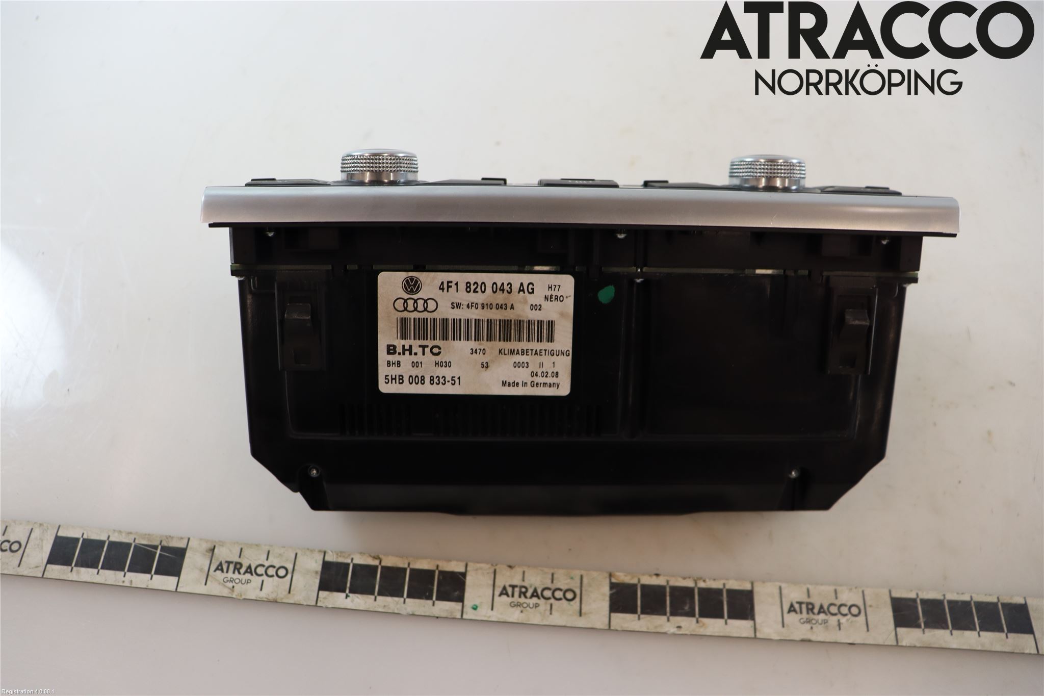 Audi A6/S6     05-11 Värmereglage