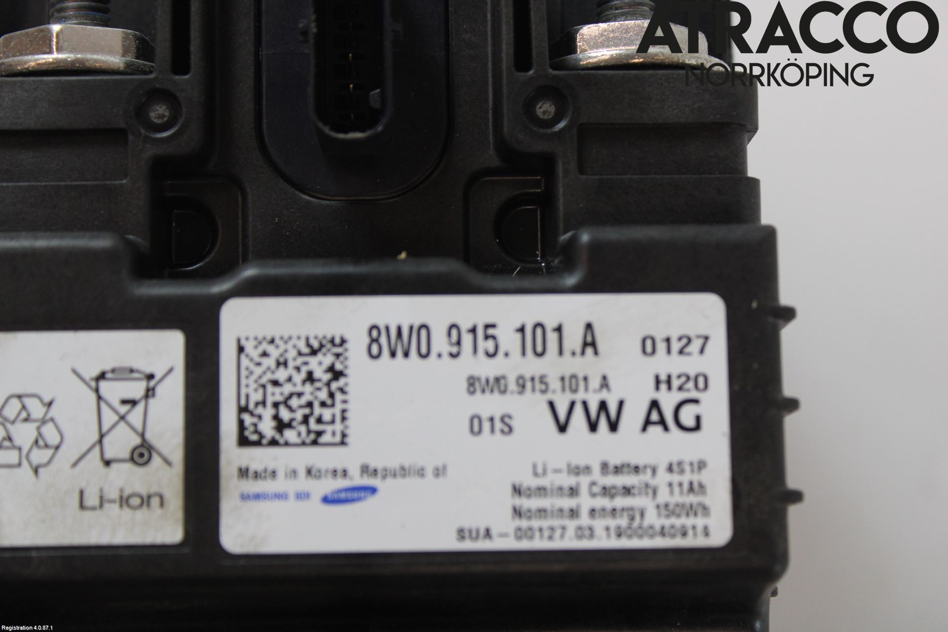 Audi A5 17- Batteri Högspänning