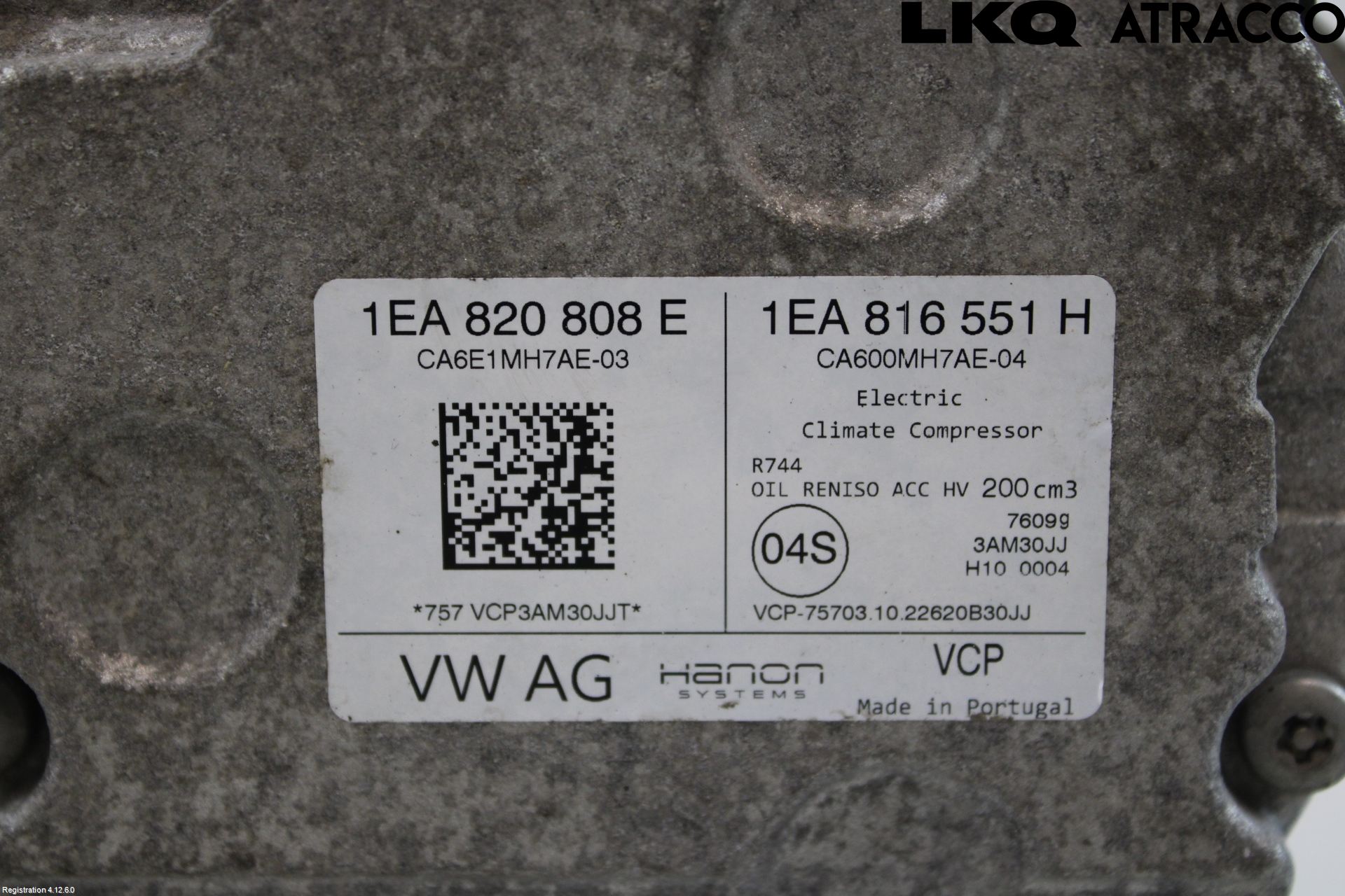 Volkswagen VW ID.4 21- Ac Kompressor