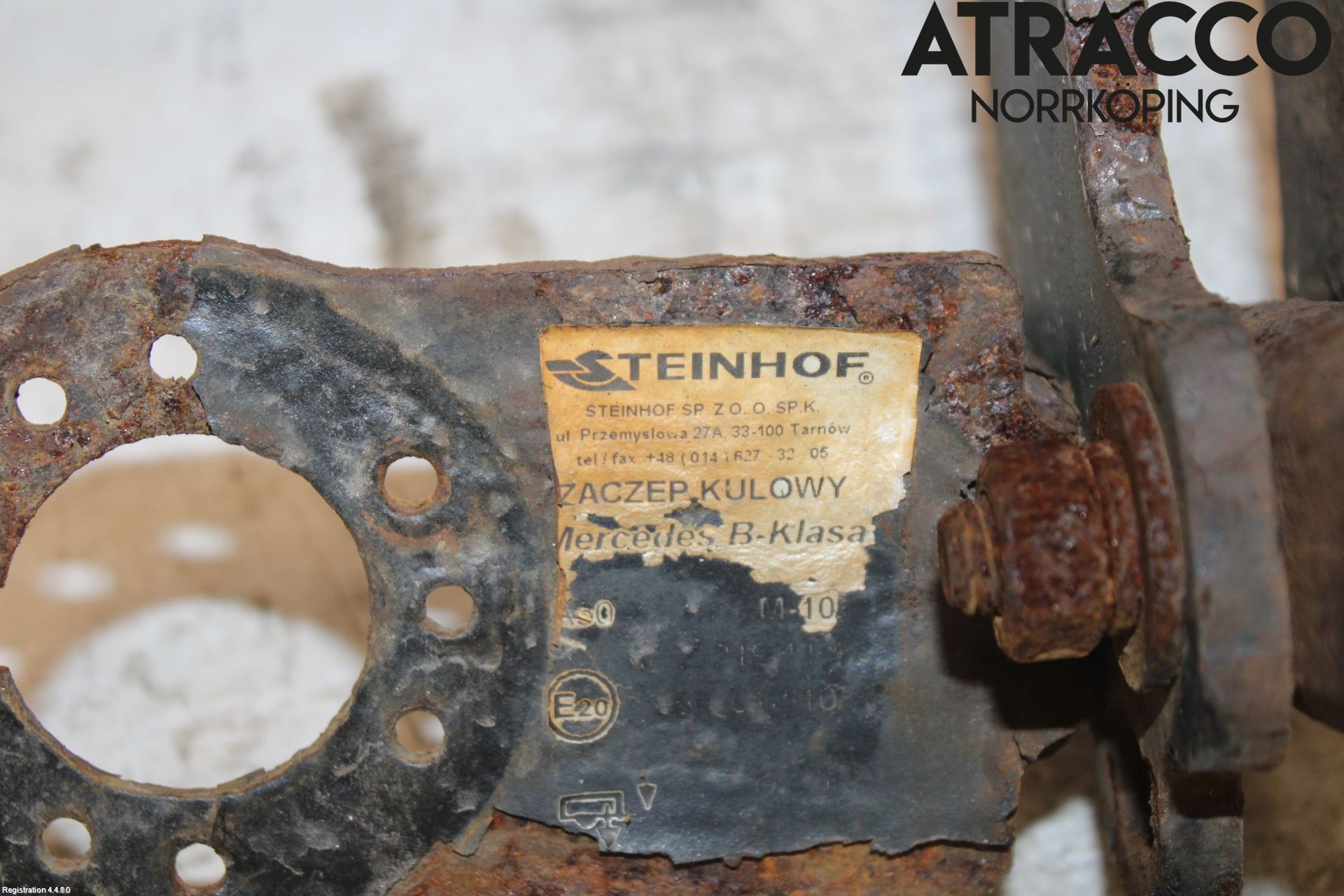 Mercedes-Benz MB B-KLASS (W246/W242) 12-19 Dragkrok