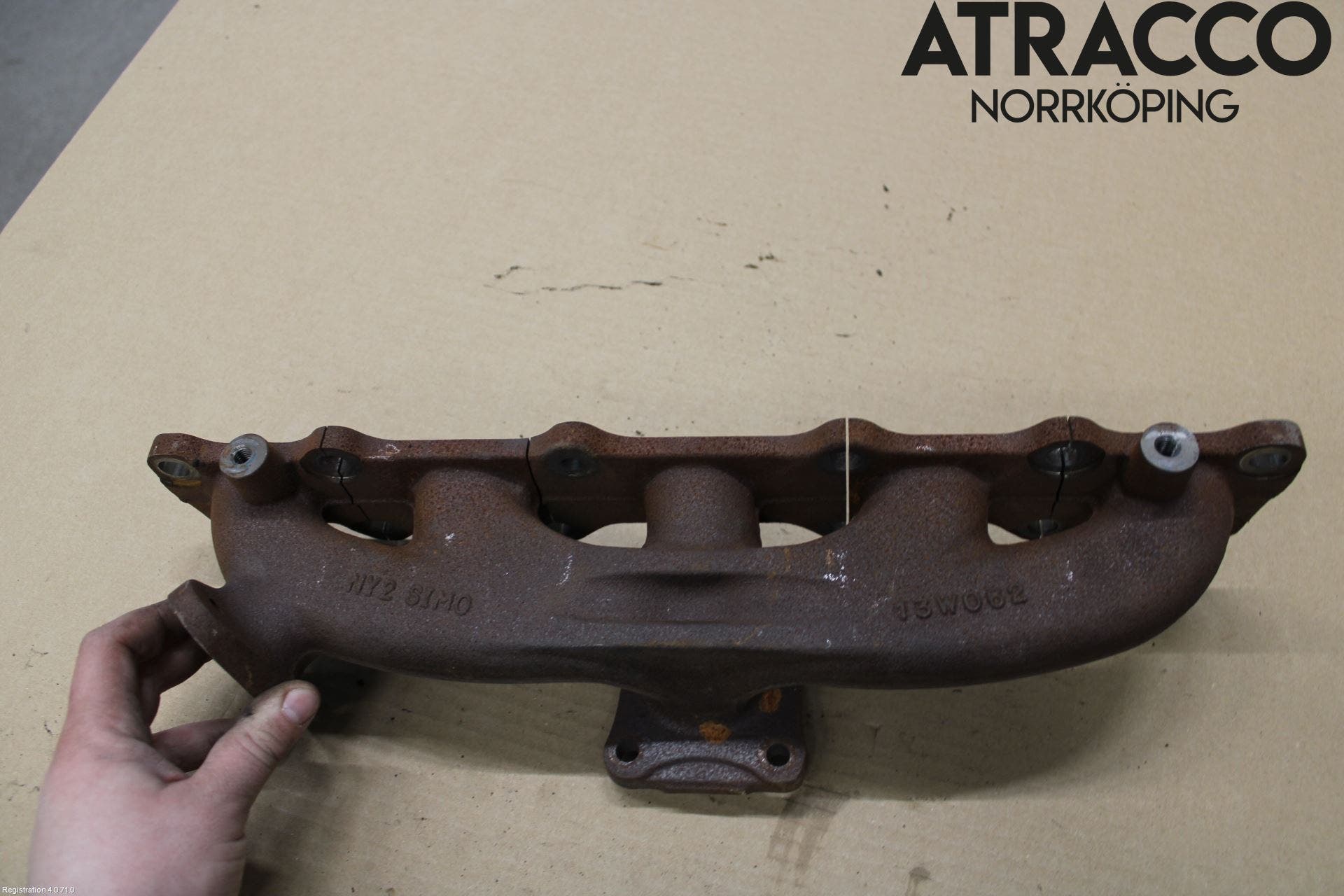 Volvo V70 14-16 Grenrör Avgas