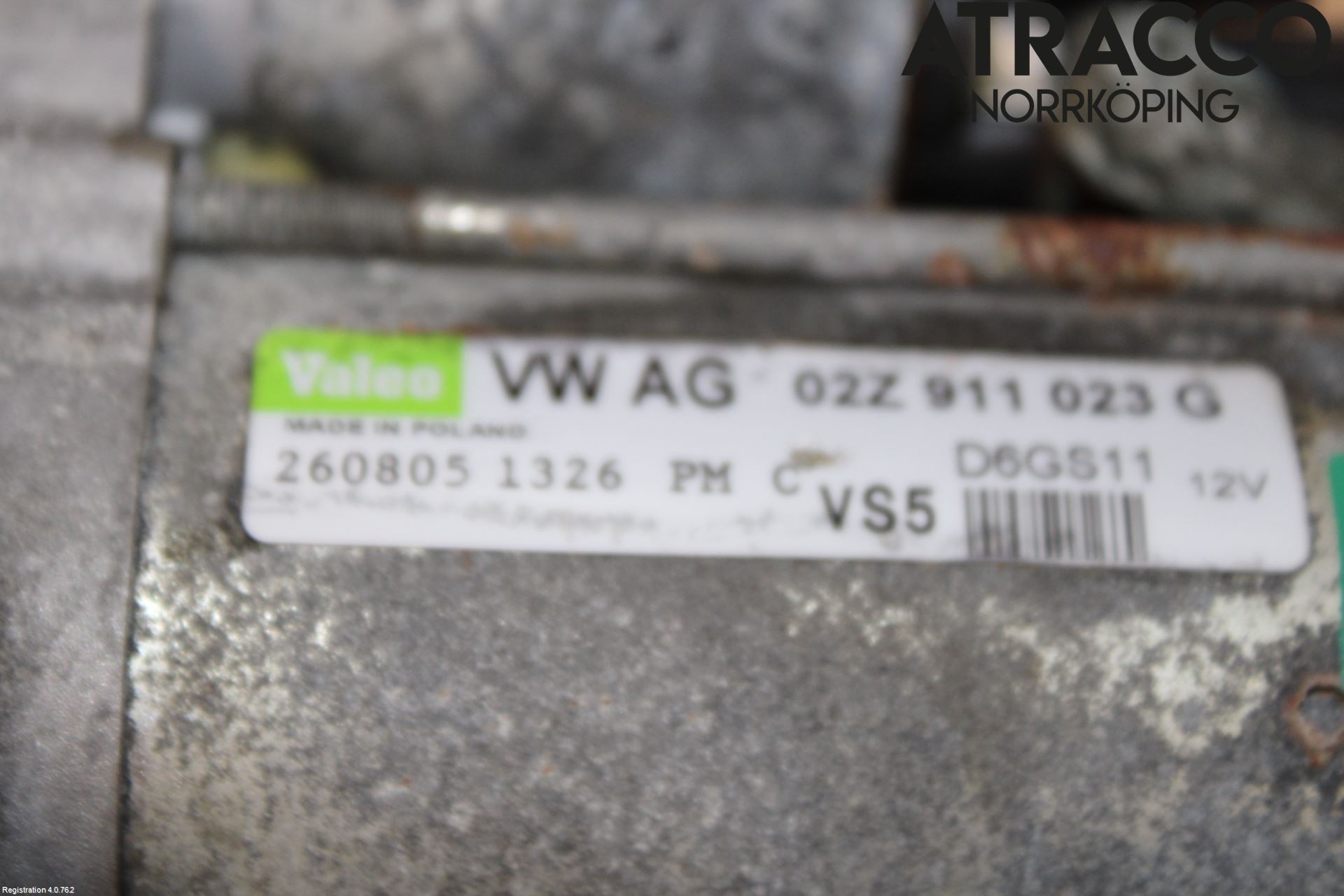 Volkswagen VW PASSAT 05-11 Startmotor