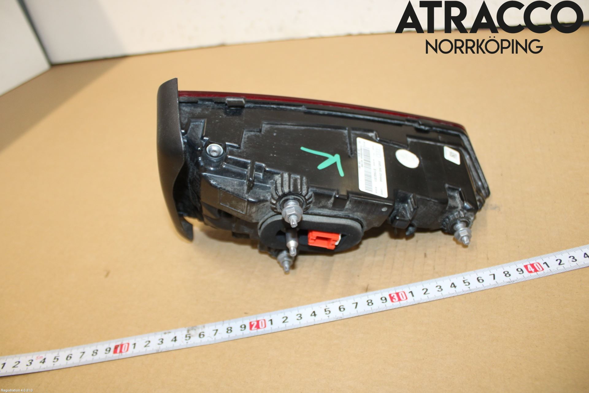 Audi A4/S4 B9 20- Bakljus Lucka Hö