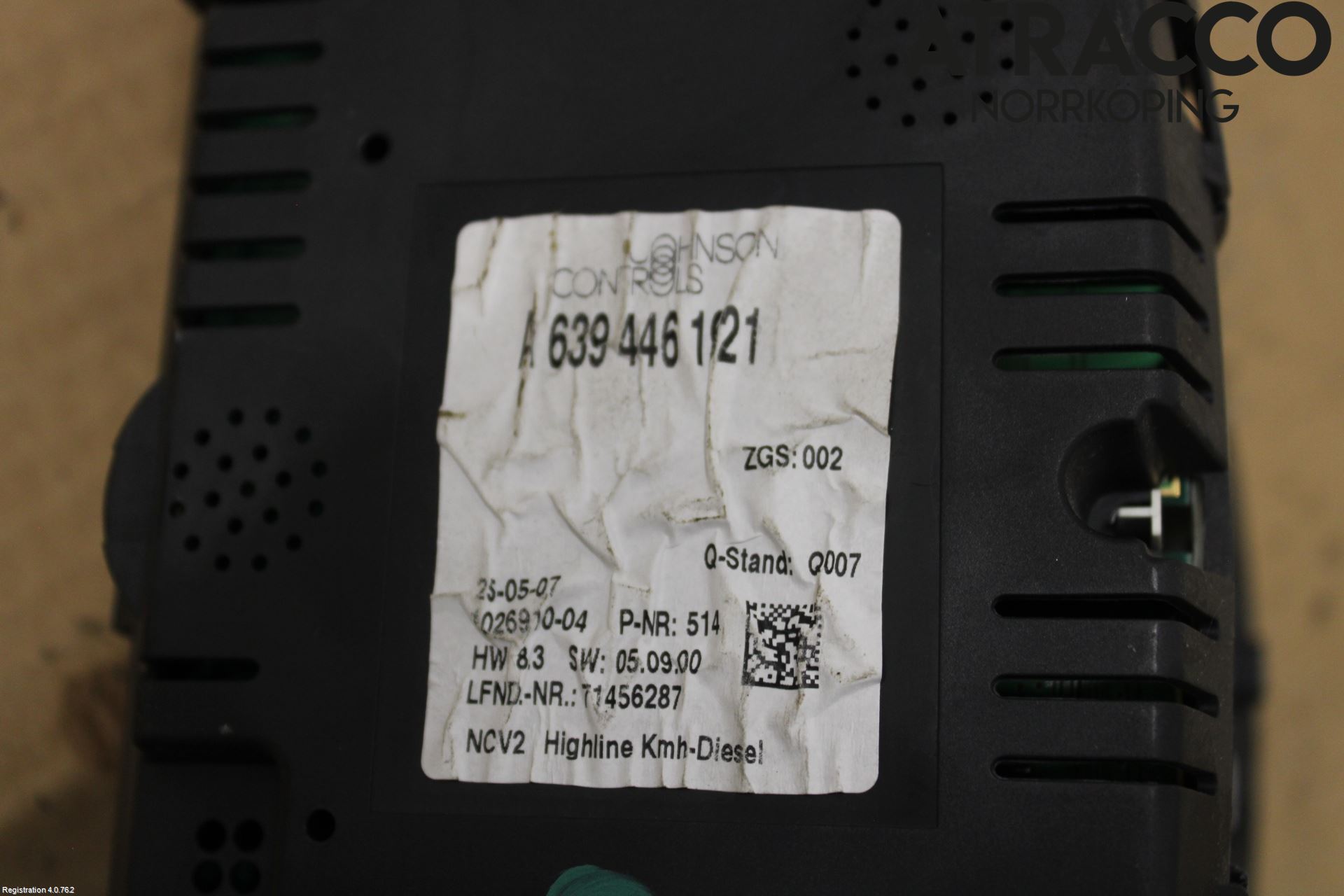 Mercedes-Benz MB VITO/VIANO (W639) 04-14 Instrument Komb