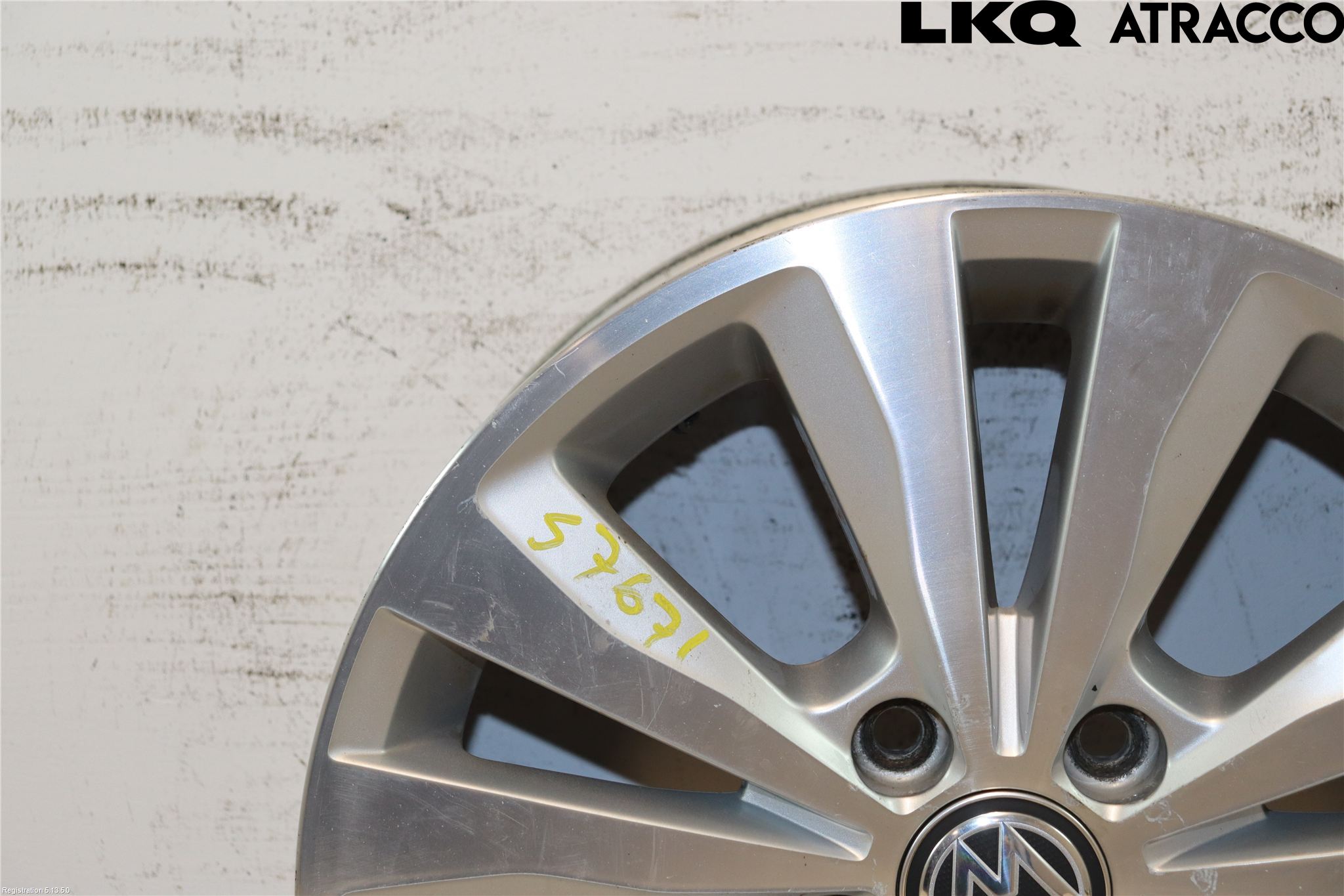 Volkswagen VW GOLF / E-GOLF VII 13-20 Fälg Aluminium