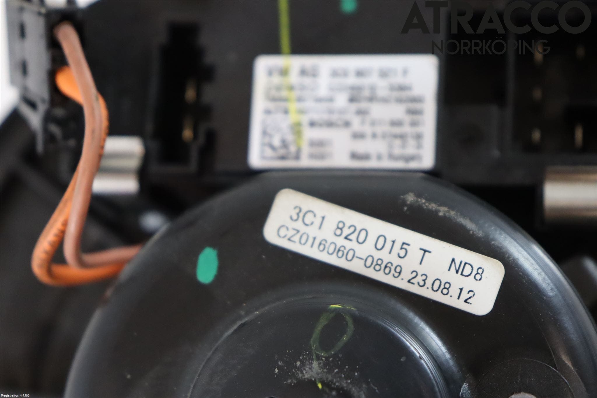 Volkswagen VW TIGUAN 07-16 Värmefläkt