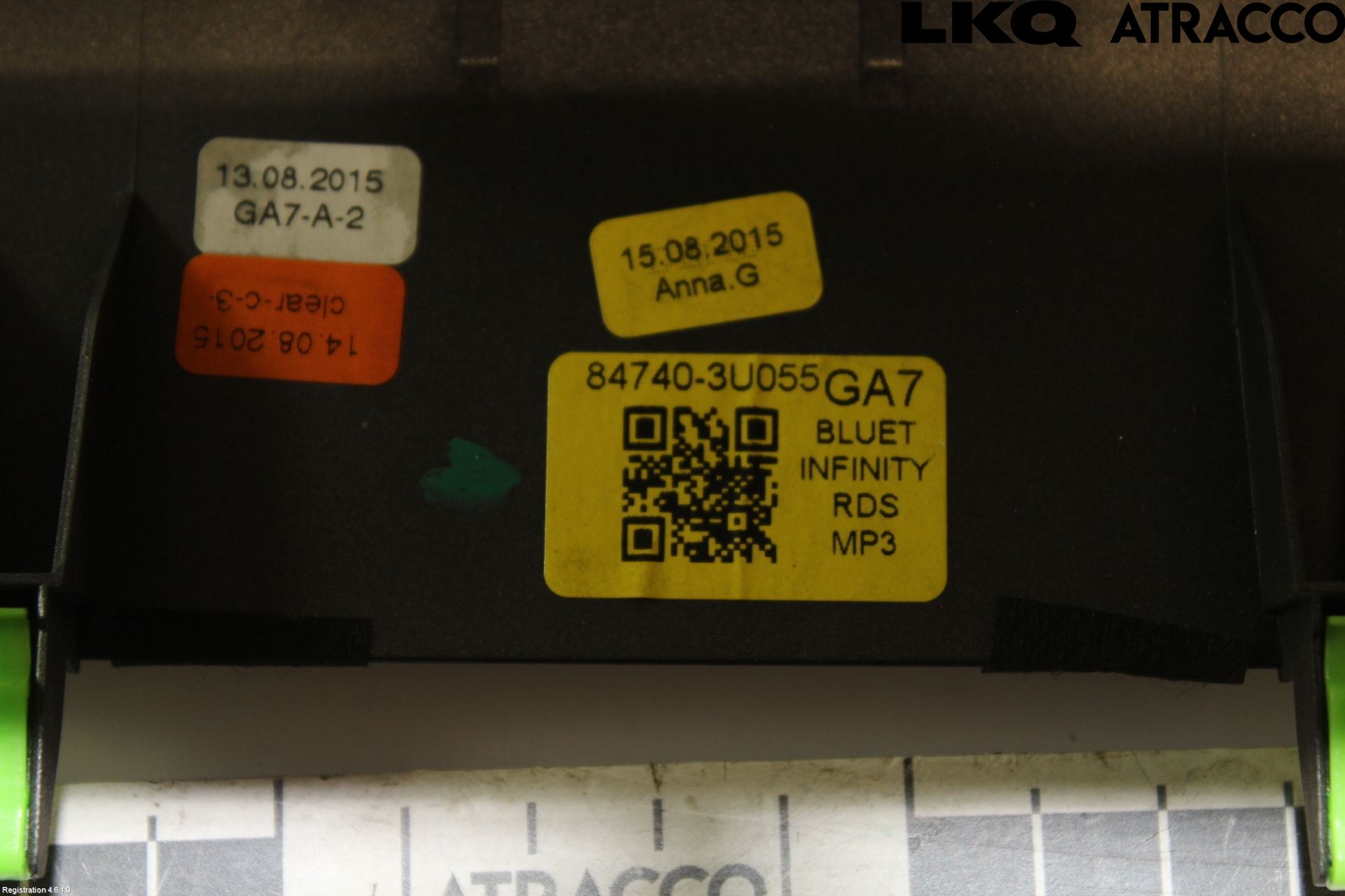 Kia SPORTAGE (SL) 11-15 Instrument-Radio Sarg