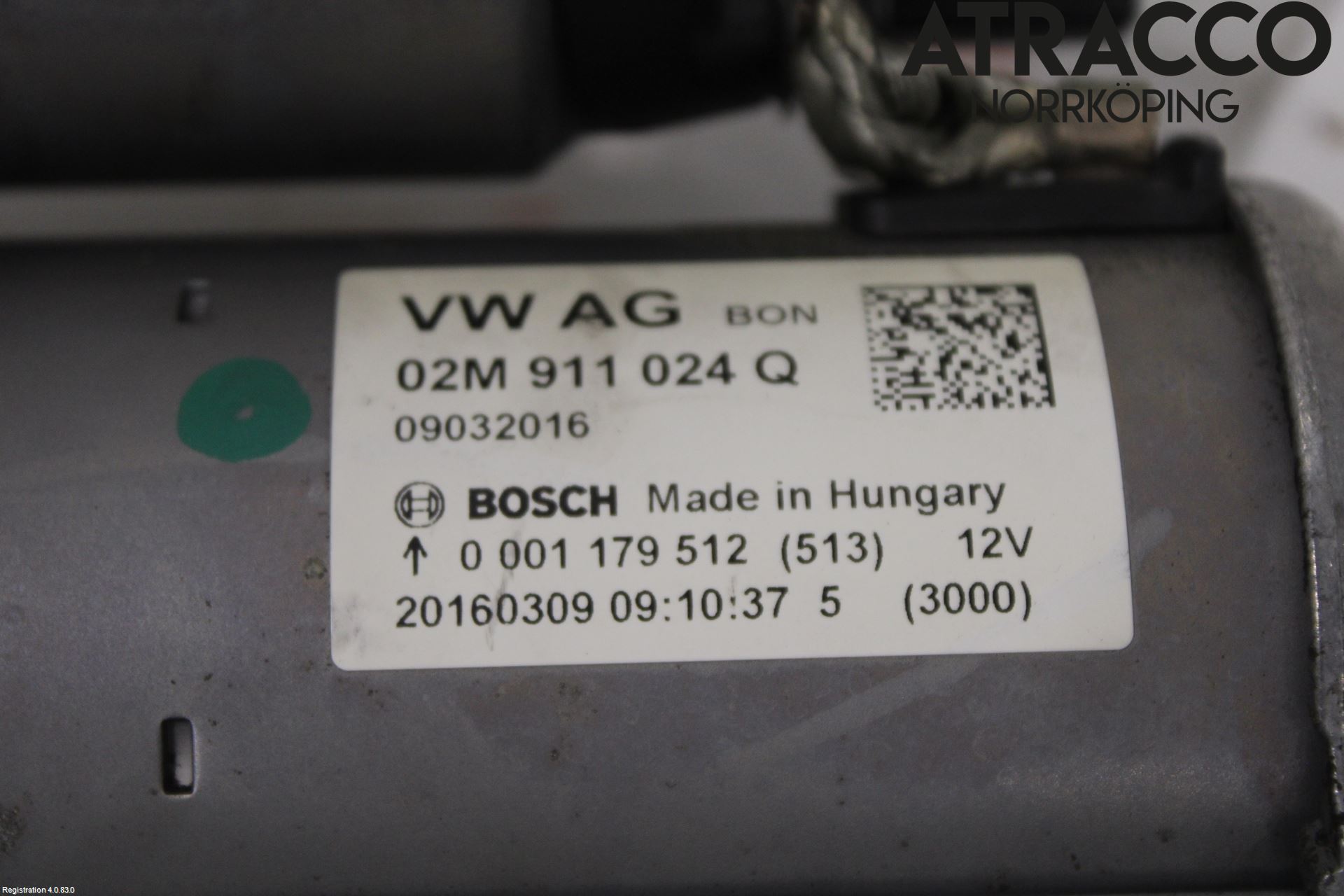 Volkswagen VW POLO 10-17 Startmotor