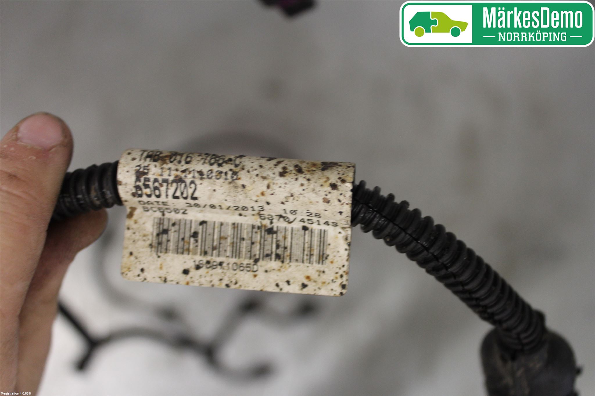 Volkswagen VW UP! / E-UP! Parkeringshjälp Backsensor