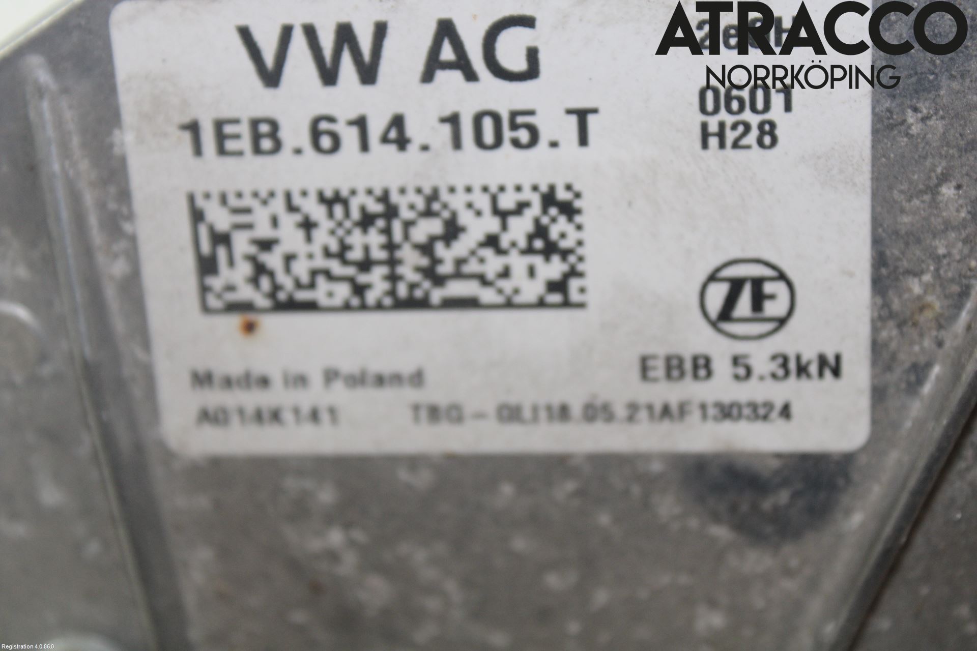 Audi Q4 E-TRON FZ 22- Bromsservo