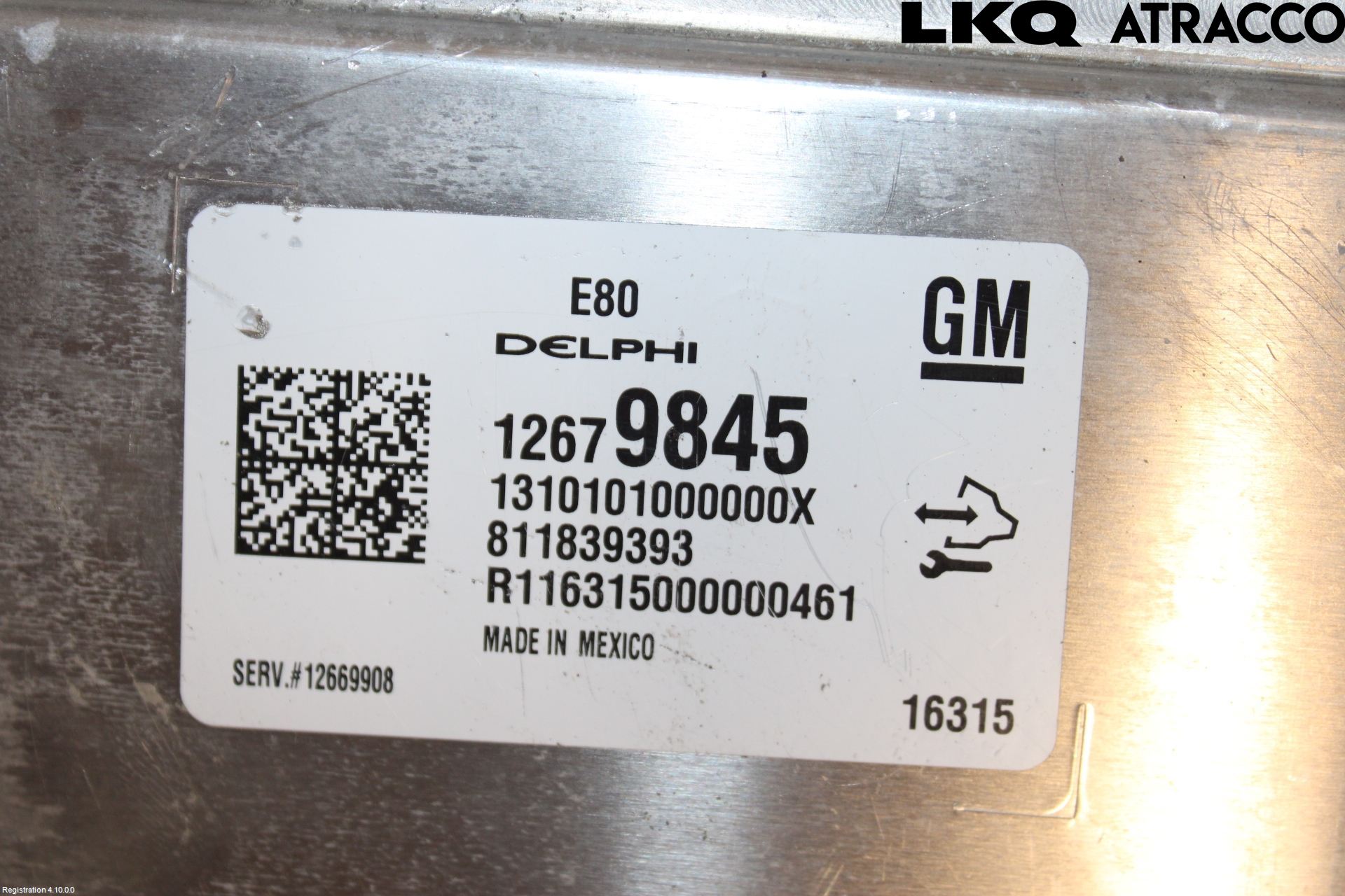 Opel ASTRA K 16-22 Styrenhet Insprut Bensin