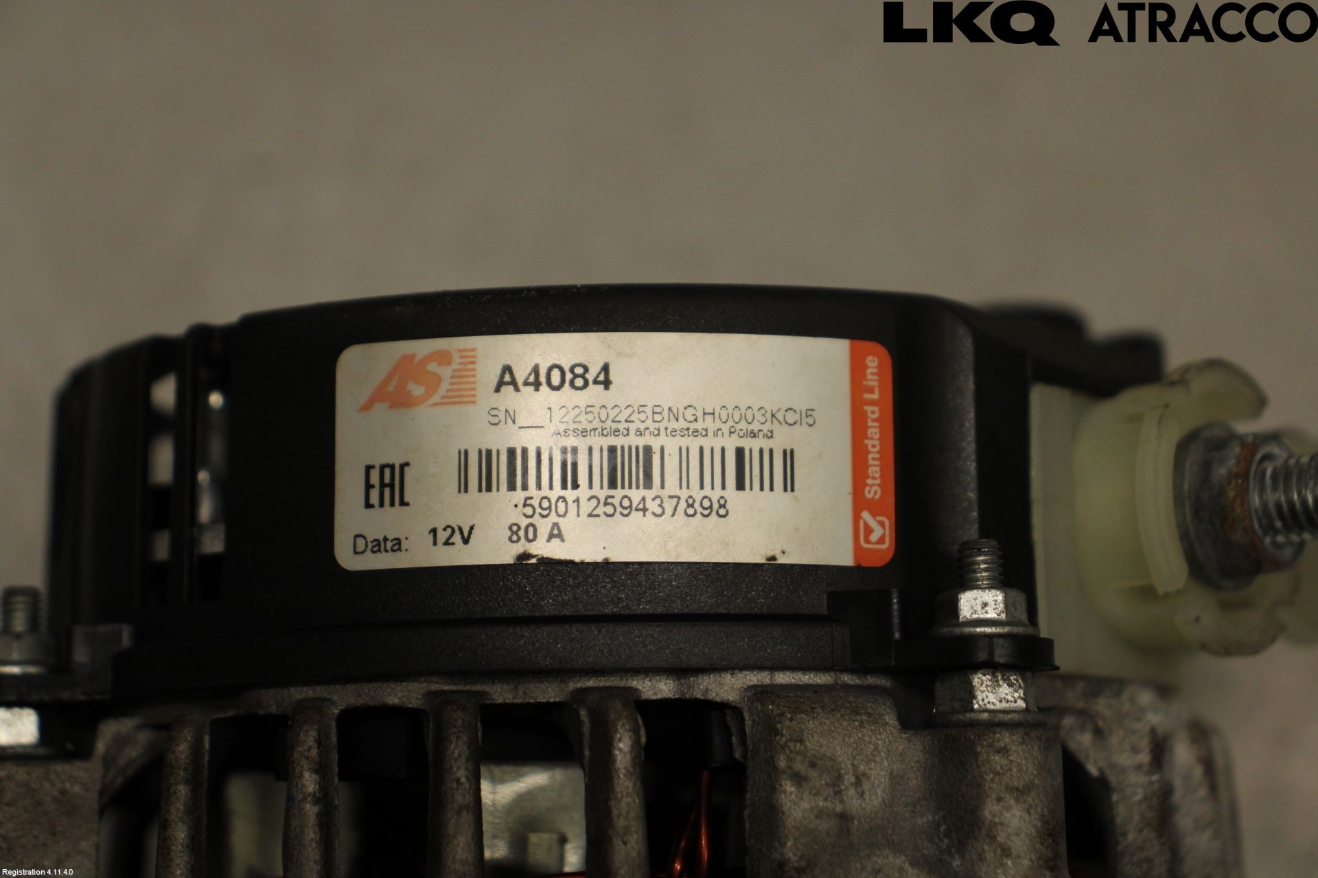 Toyota AYGO 06-14 Generator
