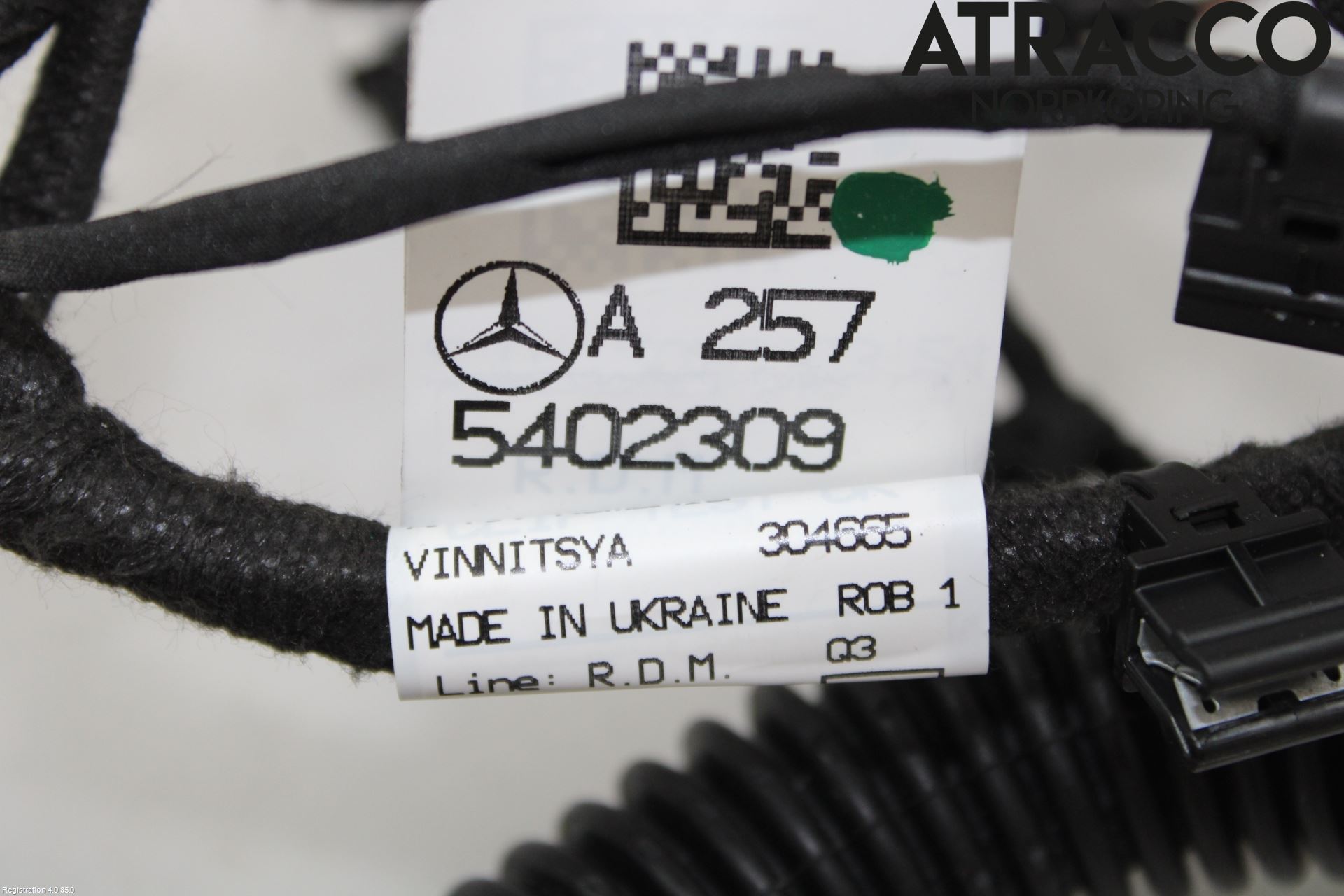 Mercedes-Benz MB AMG GT (C190/R190) 14-22 Kabelhärva