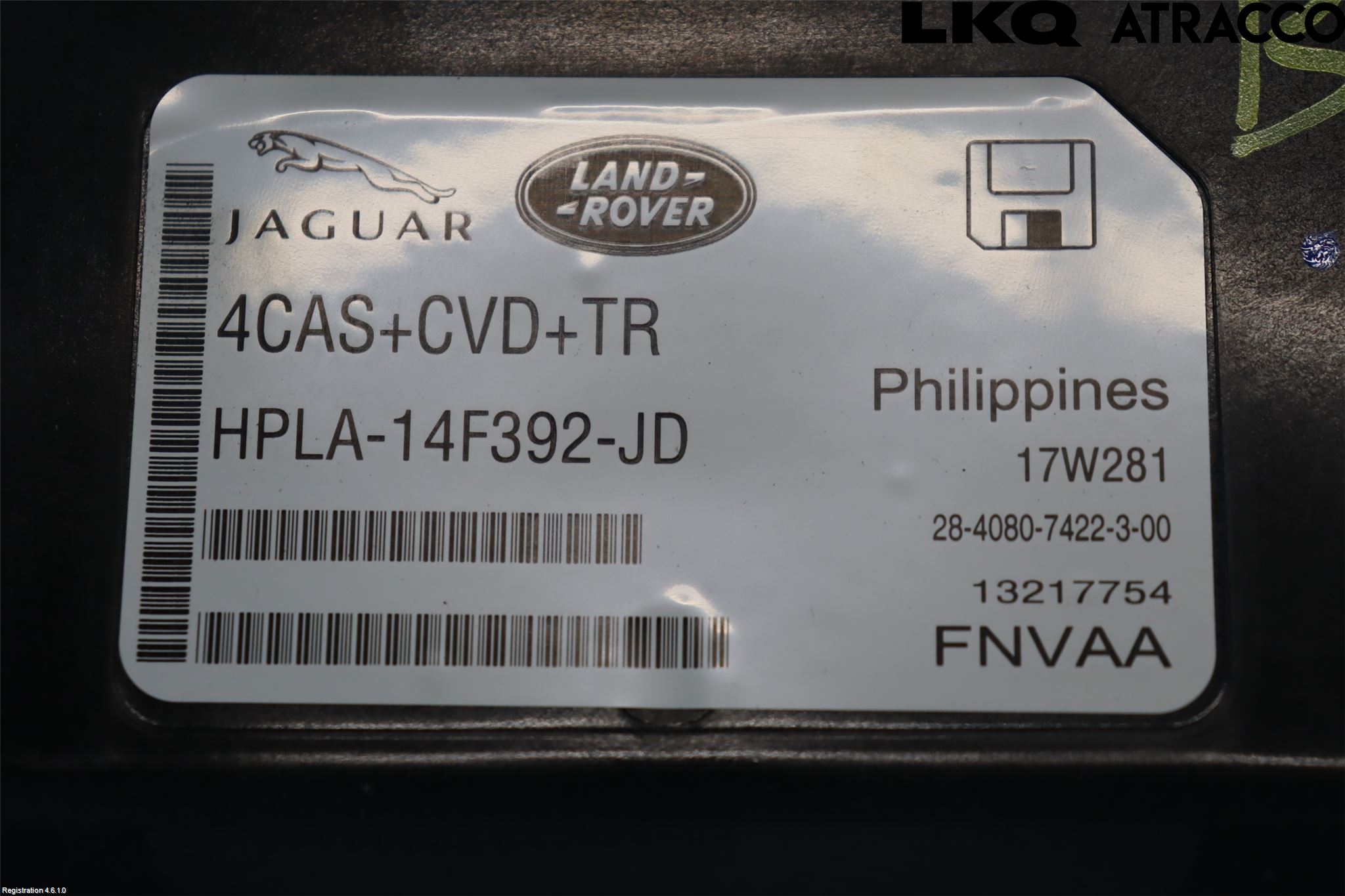 Jaguar XF (X260) 16-24 Styrenhet Fjädring