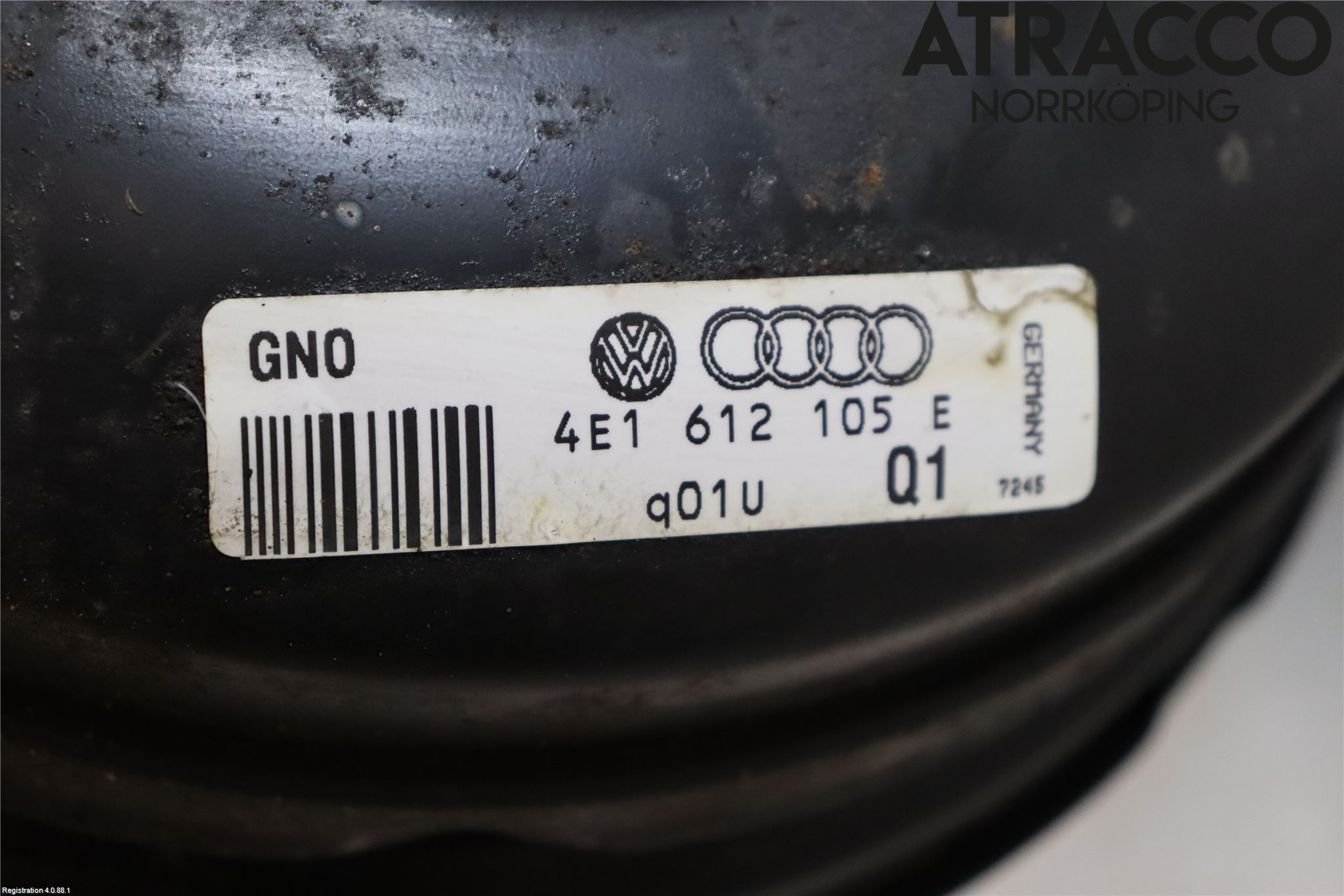 Audi A8/S8 4E  02-09 Bromsservo