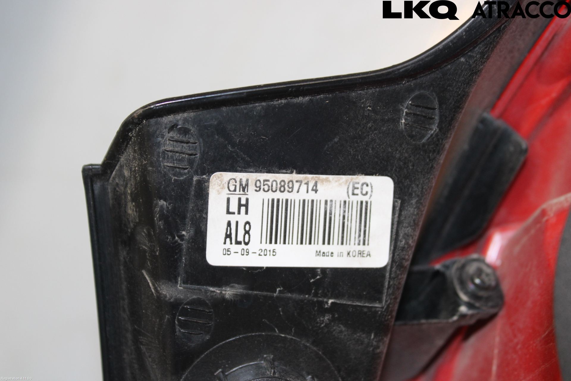 Opel MOKKA 13-20 Bakljus Vänster