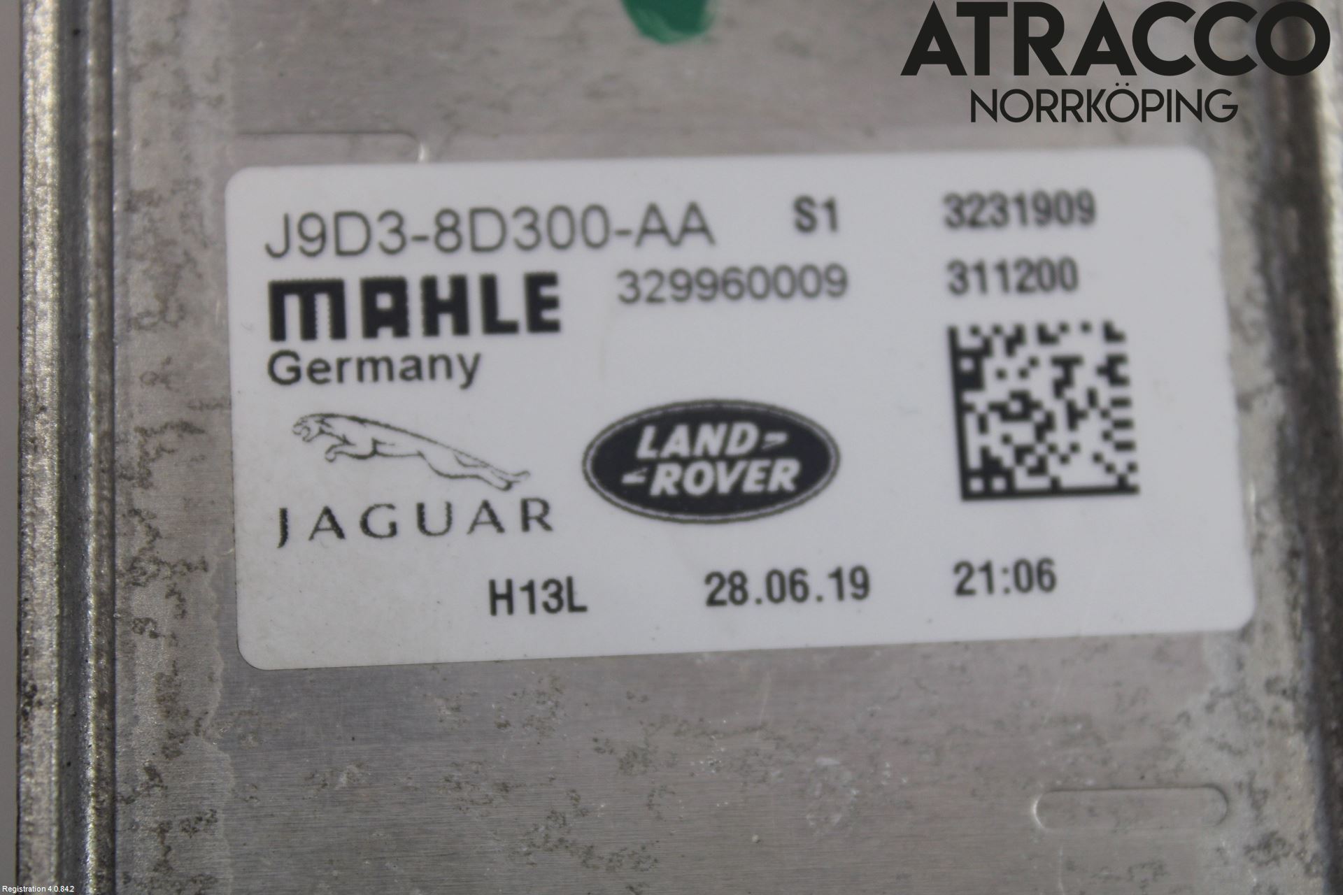 Jaguar I-PACE 18- Värmekammare-Växlare